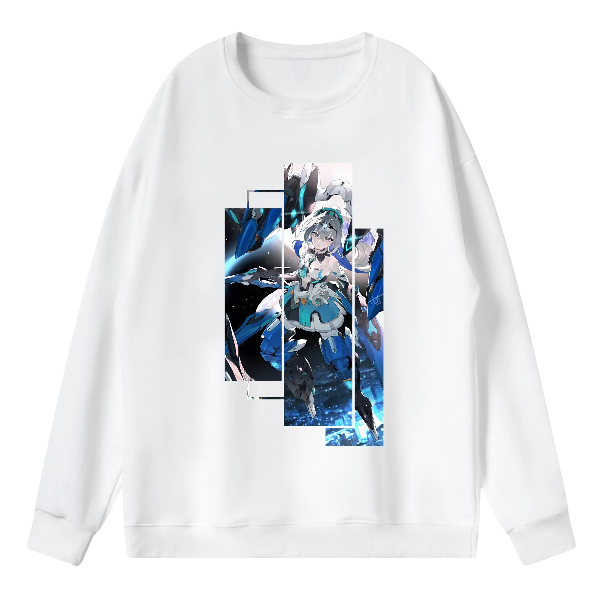 崩壊：スターレイル グッズ ブローニャ - 薄手 クルーネック スウェット 裏毛260g · ポリエステル 春秋向け カジュアル 男女兼用 · トレーナー デイリー スポーツ 散歩に最適