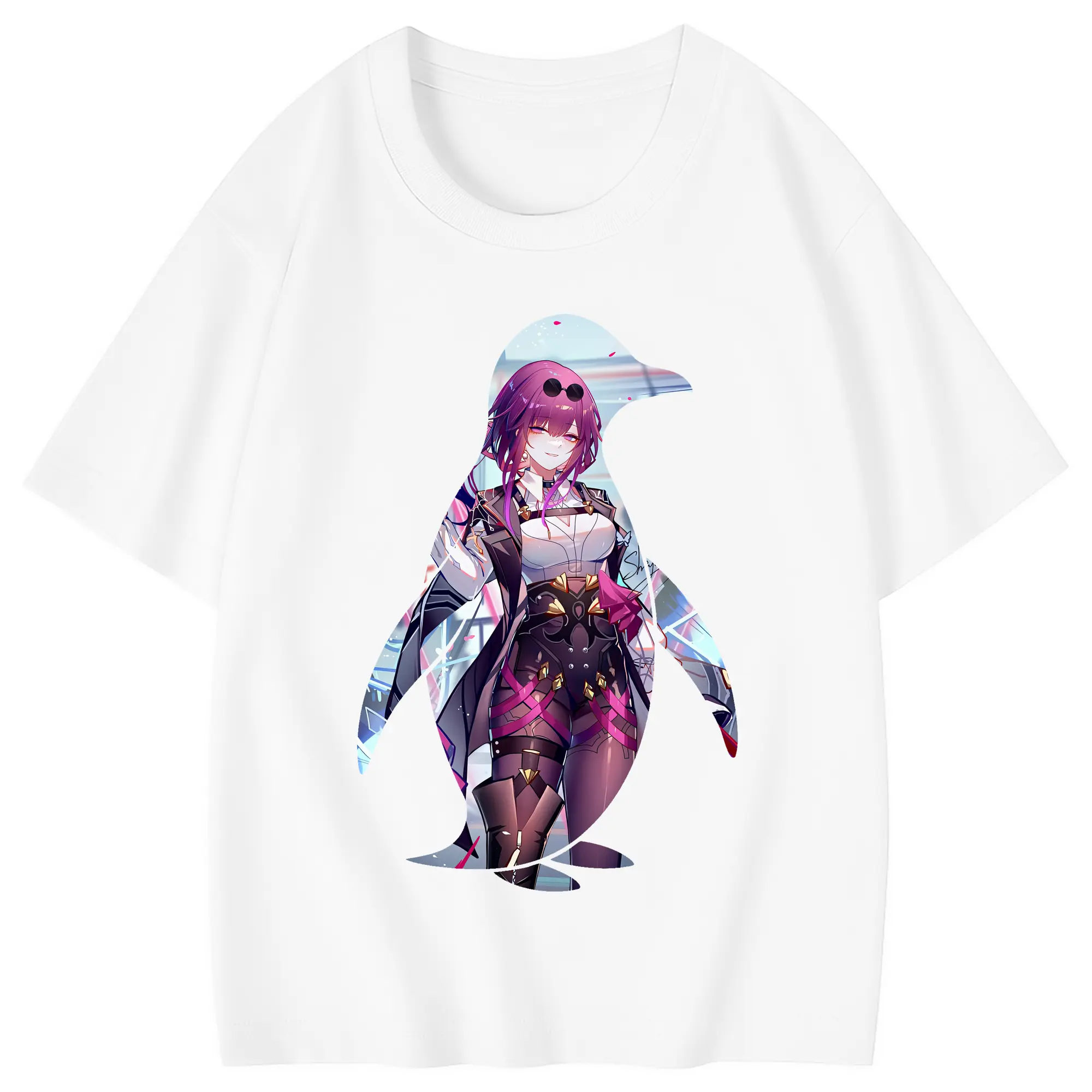 崩壊：スターレイル グッズ カフカ - 綿100％ キッズTシャツ ・ フロントプリント ・ 快適 通気性 ・ スポーツ カジュアル 散歩用