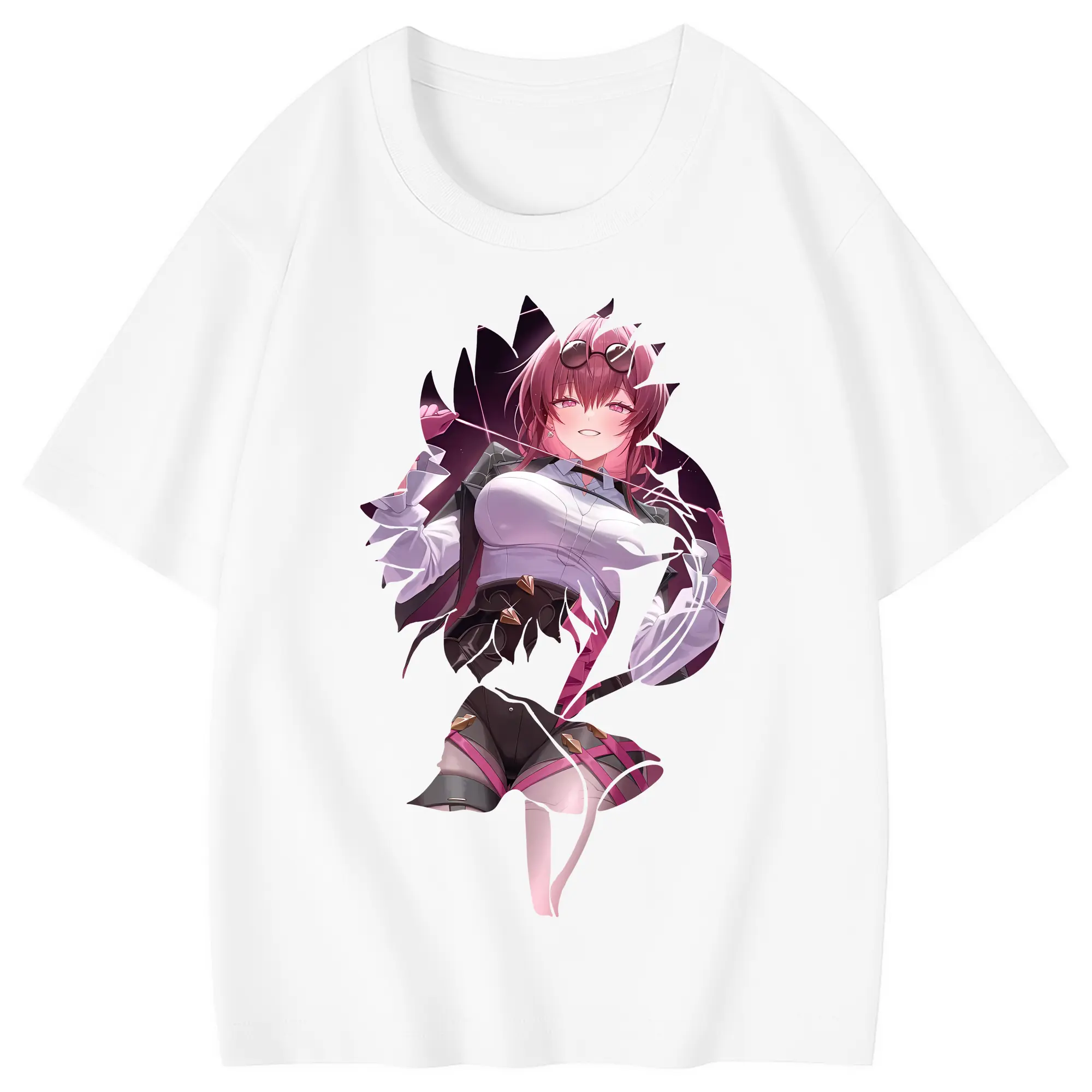 崩壊：スターレイル グッズ カフカ - 綿100％ キッズTシャツ ・ フロントプリント ・ 快適 通気性 ・ スポーツ カジュアル 散歩用