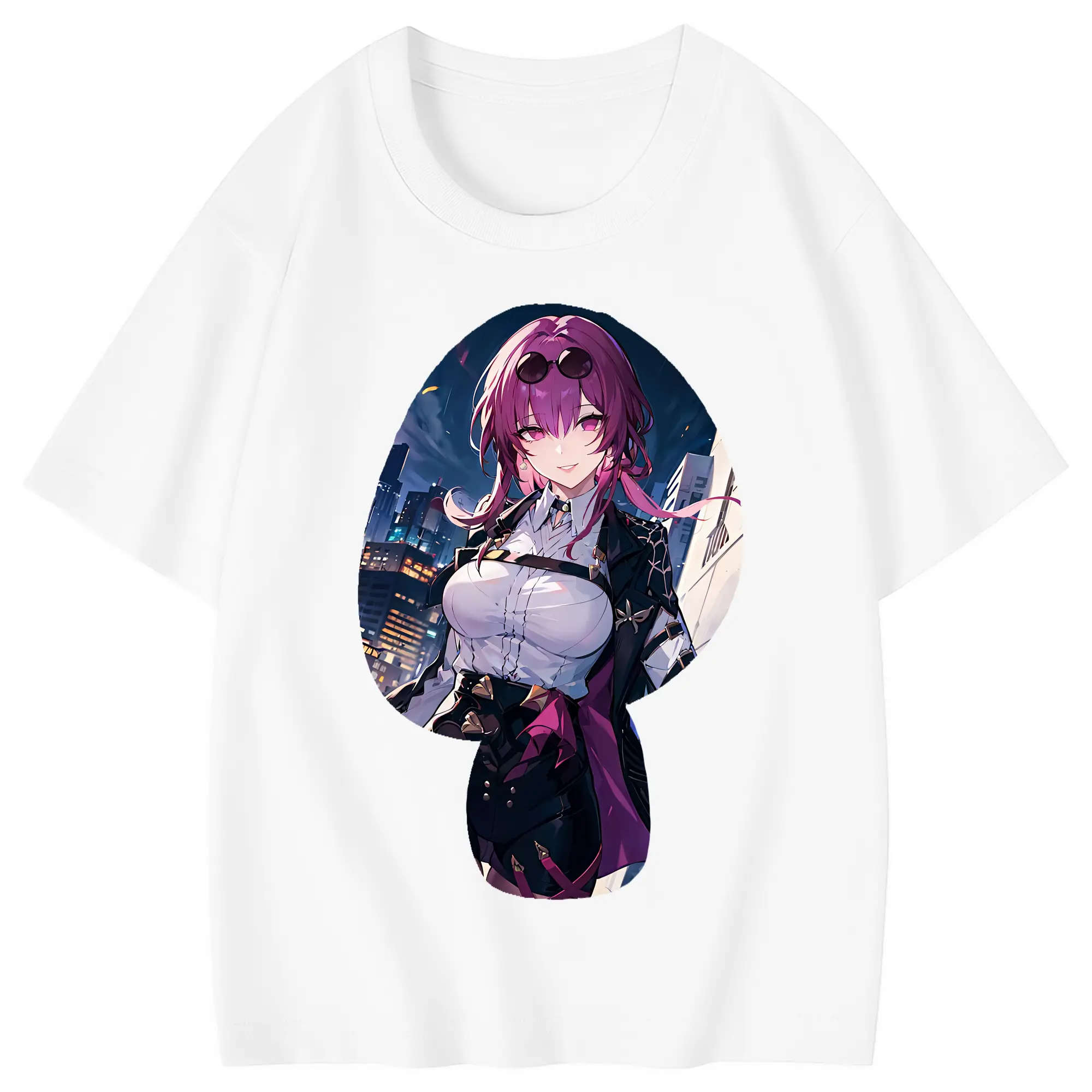 崩壊：スターレイル グッズ カフカ - 綿100％ キッズTシャツ ・ フロントプリント ・ 快適 通気性 ・ スポーツ カジュアル 散歩用