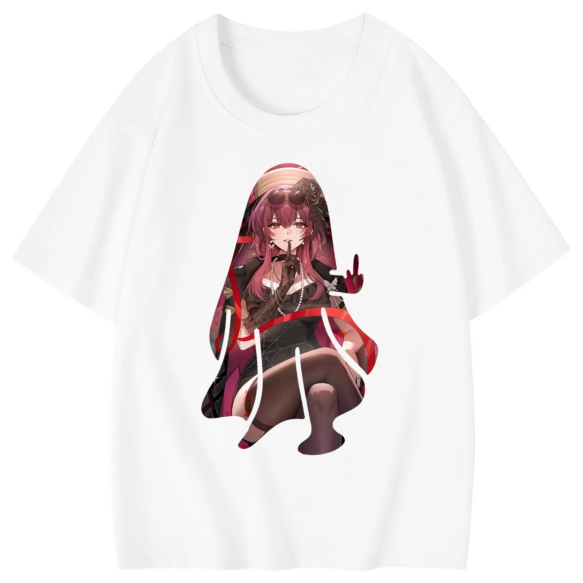 崩壊：スターレイル グッズ カフカ - 綿100％ キッズTシャツ ・ フロントプリント ・ 快適 通気性 ・ スポーツ カジュアル 散歩用