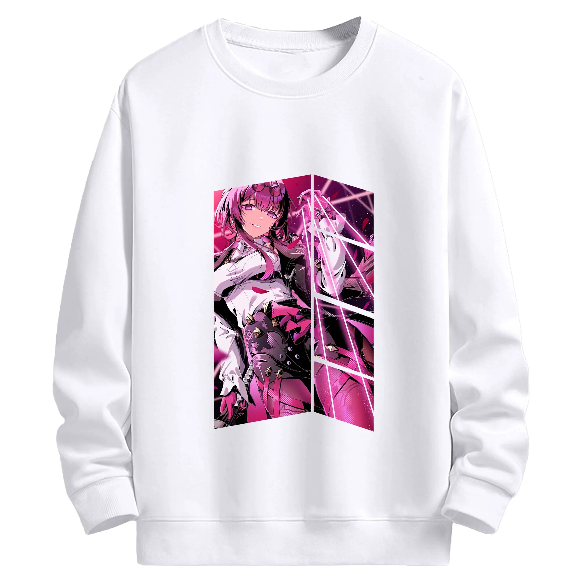 崩壊：スターレイル グッズ カフカ - 高品質 クルーネック スウェット ・ コットン59％ ポリエステル41％ ・ ユニセックス 長袖 トレーナー ・ カジュアル デイリー スポーツ 散歩用