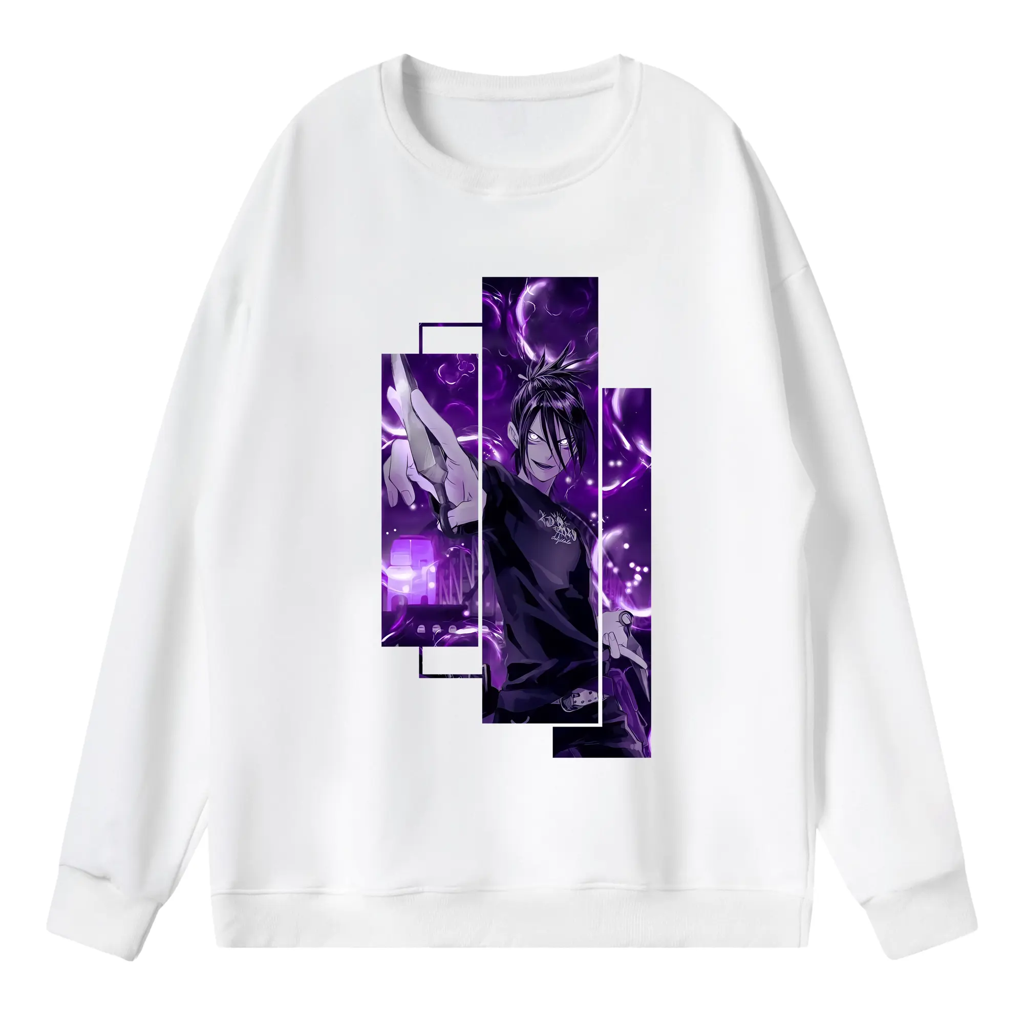 ワンパンマン グッズ 音速のソニック - 薄手 クルーネック スウェット 裏毛260g · ポリエステル 春秋向け カジュアル 男女兼用 · トレーナー デイリー スポーツ 散歩に最適