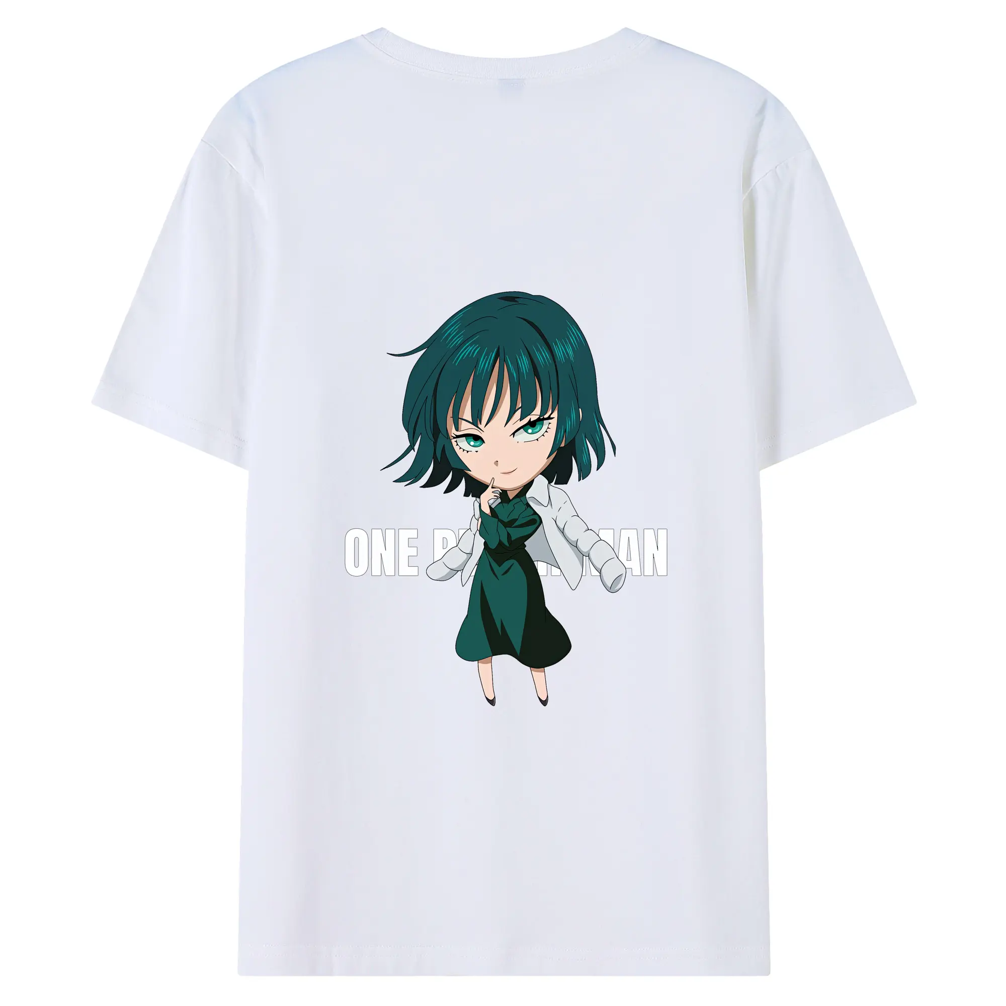 ワンパンマン グッズ 地獄のフブキ - 綿100％ 半袖Tシャツ ・ バックプリント ・ 快適 通気性 ・ 日常使い 散歩 スポーツ用