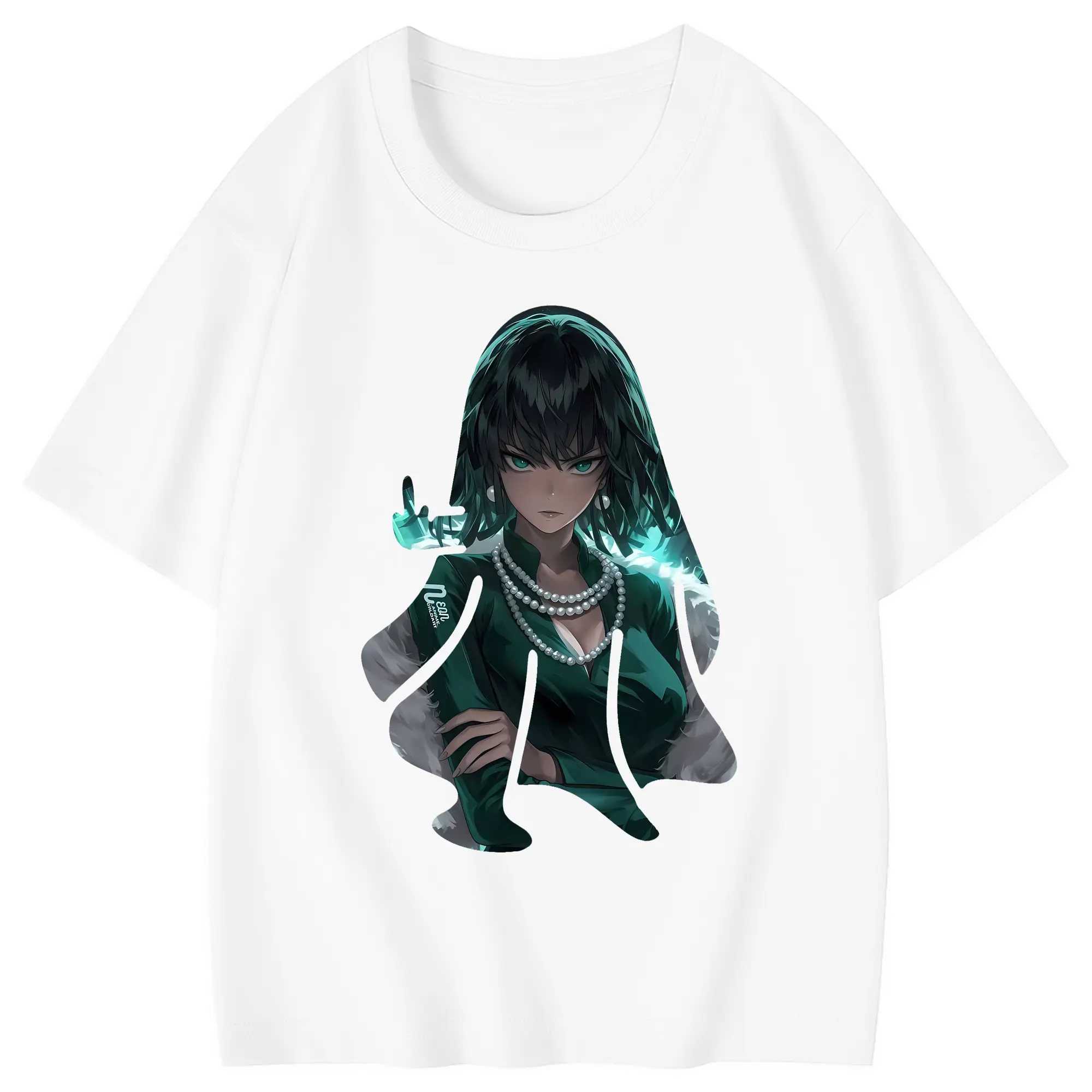 ワンパンマン グッズ 地獄のフブキ - 綿100％ キッズTシャツ ・ フロントプリント ・ 快適 通気性 ・ スポーツ カジュアル 散歩用