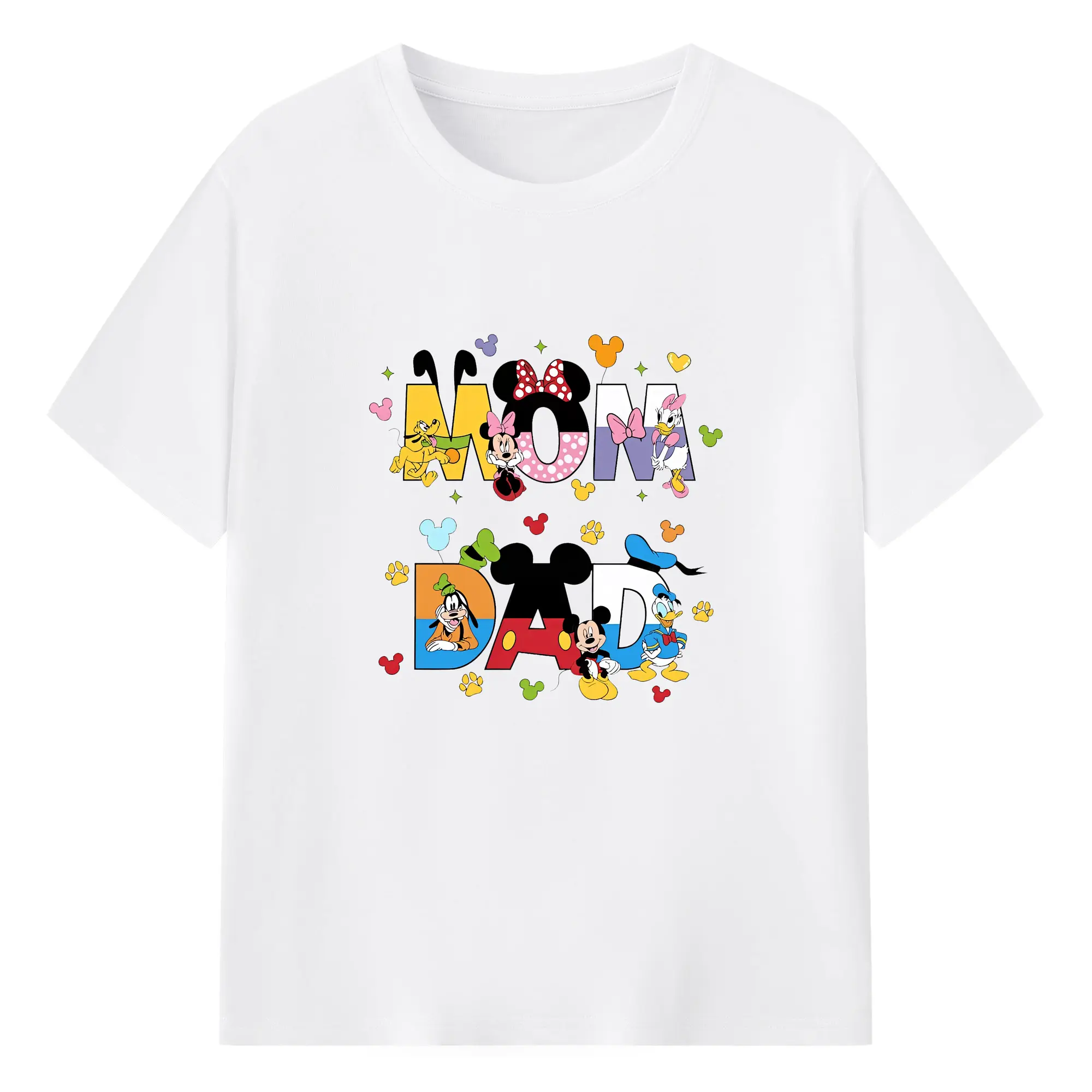 ミッキーマウス（Mickey Mouse） グッズ ミッキーマウス（Mickey Mouse） - 綿100％ 半袖Tシャツ ・ フロントプリント ・ 快適 通気性 ・ 日常使い 散歩 スポーツ用