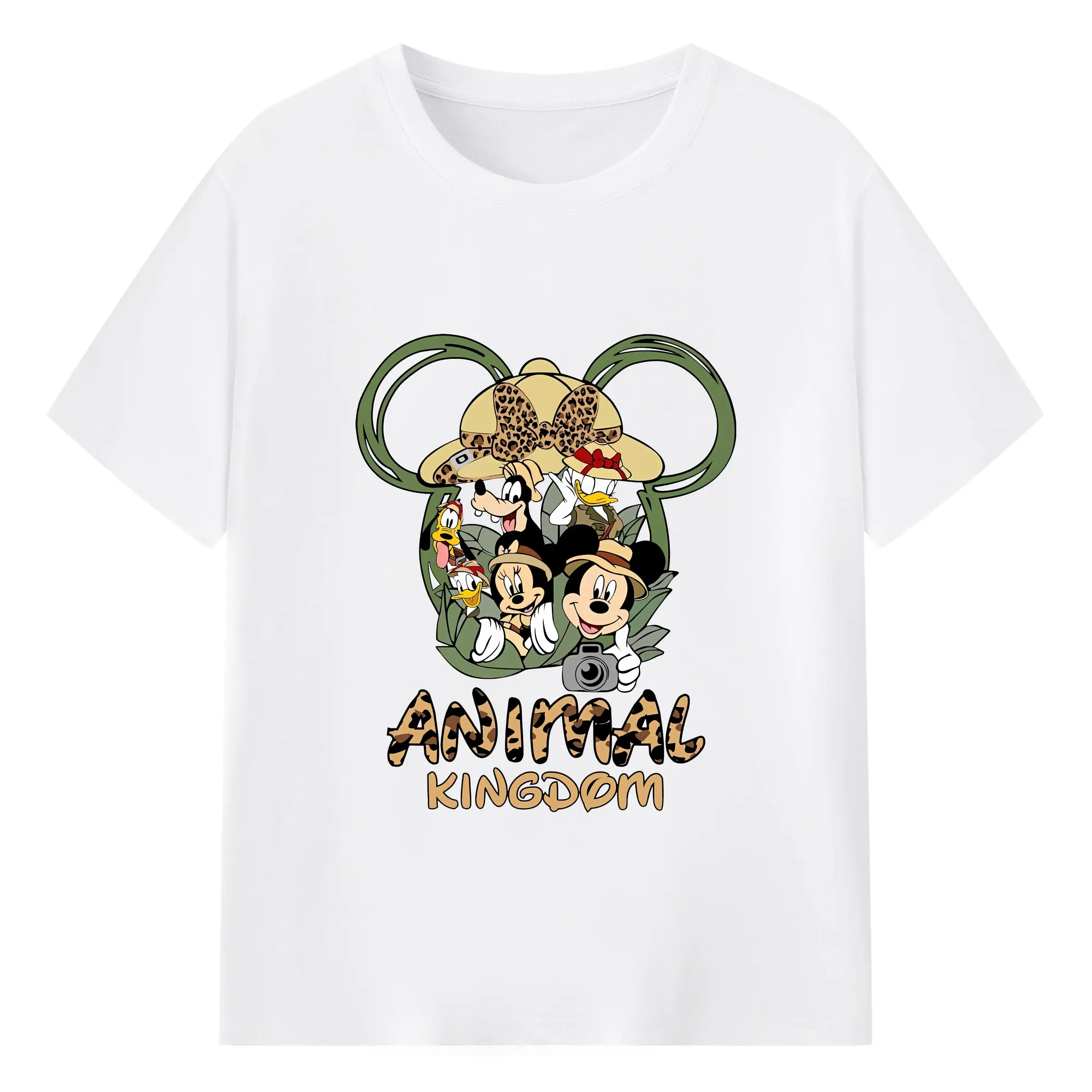 ミッキーマウス（Mickey Mouse） グッズ ミッキーマウス（Mickey Mouse） - 綿100％ 半袖Tシャツ ・ フロントプリント ・ 快適 通気性 ・ 日常使い 散歩 スポーツ用