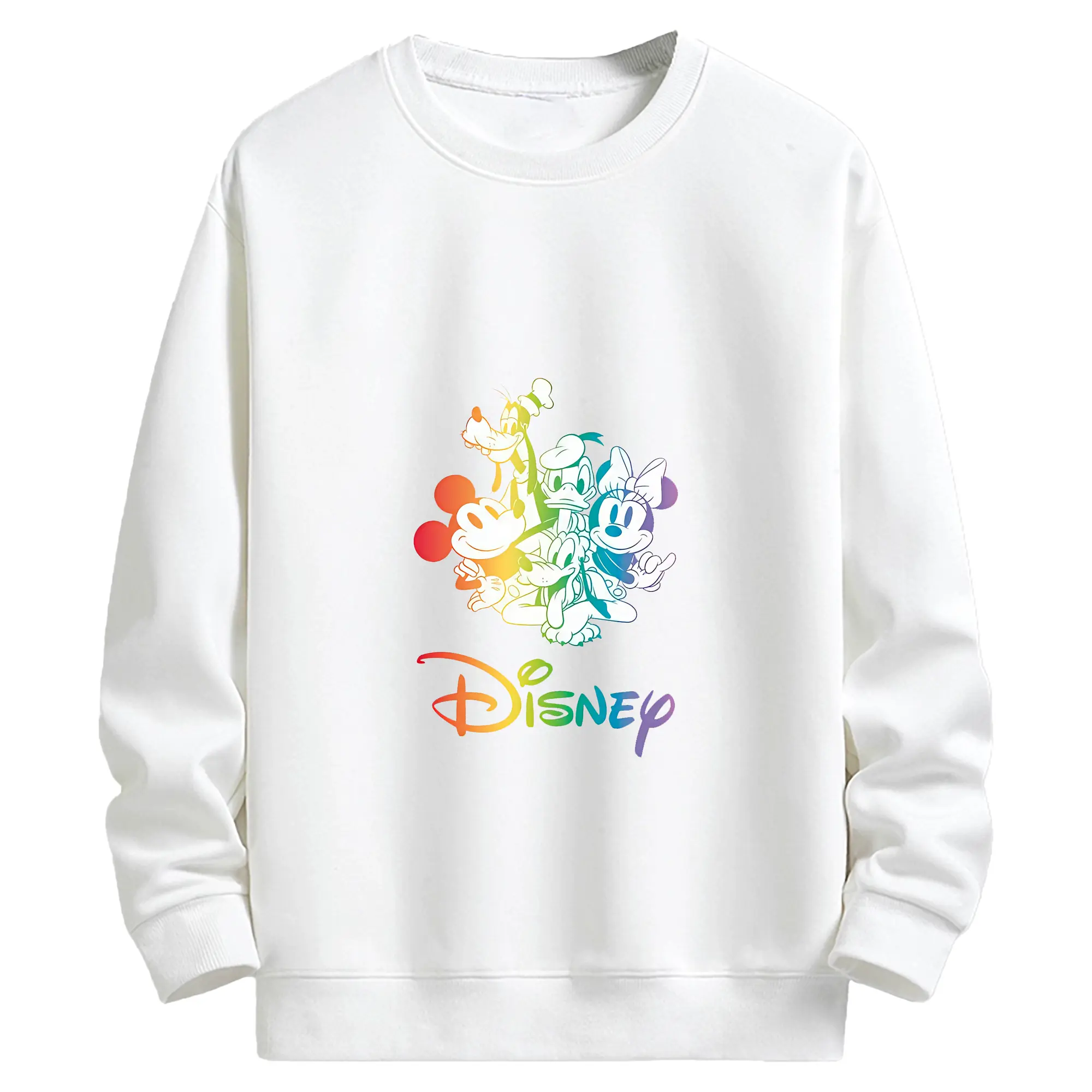 ミッキーマウス（Mickey Mouse） グッズ ミッキーマウス（Mickey Mouse） - キッズ クルーネックスウェットシャツ ・ フロントプリント ・ 綿80％ ポリエステル20％ ・ 快適 通学 スポーツ 日常使い お散歩用