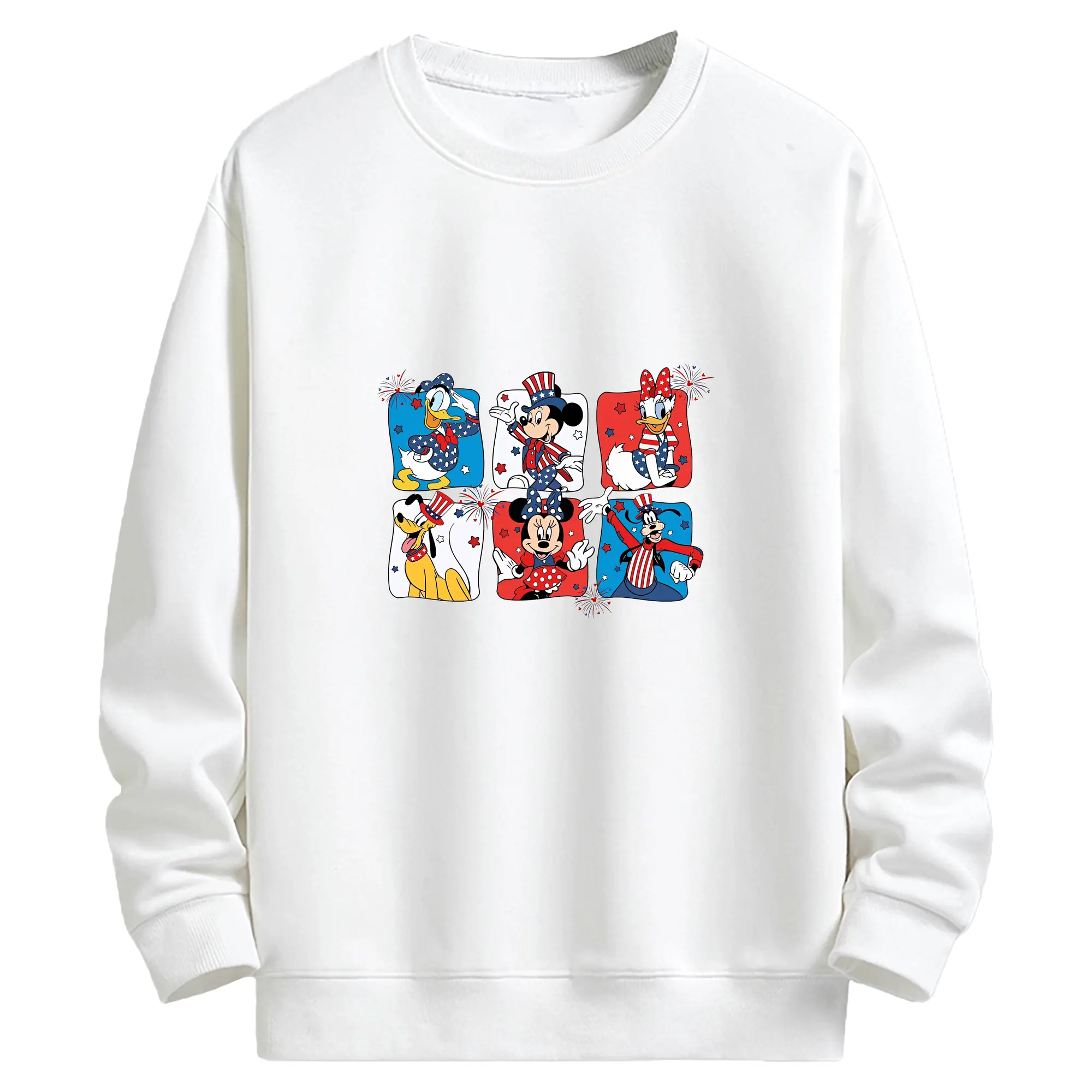 ミッキーマウス（Mickey Mouse） グッズ ミッキーマウス（Mickey Mouse） - キッズ クルーネックスウェットシャツ ・ フロントプリント ・ 綿80％ ポリエステル20％ ・ 快適 通学 スポーツ 日常使い お散歩用