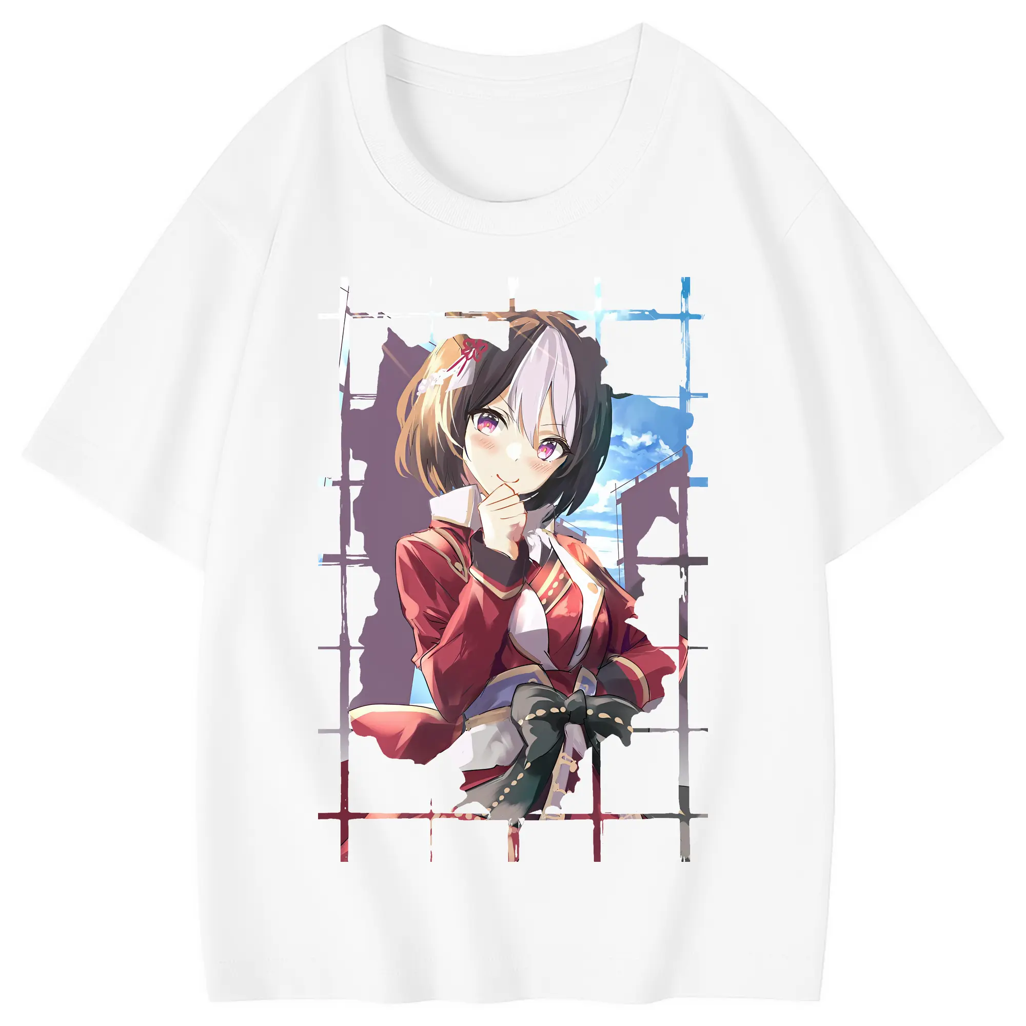 ウマ娘 プリティーダービー グッズ スペシャルウィーク - 綿100％ キッズTシャツ ・ フロントプリント ・ 快適 通気性 ・ スポーツ カジュアル 散歩用