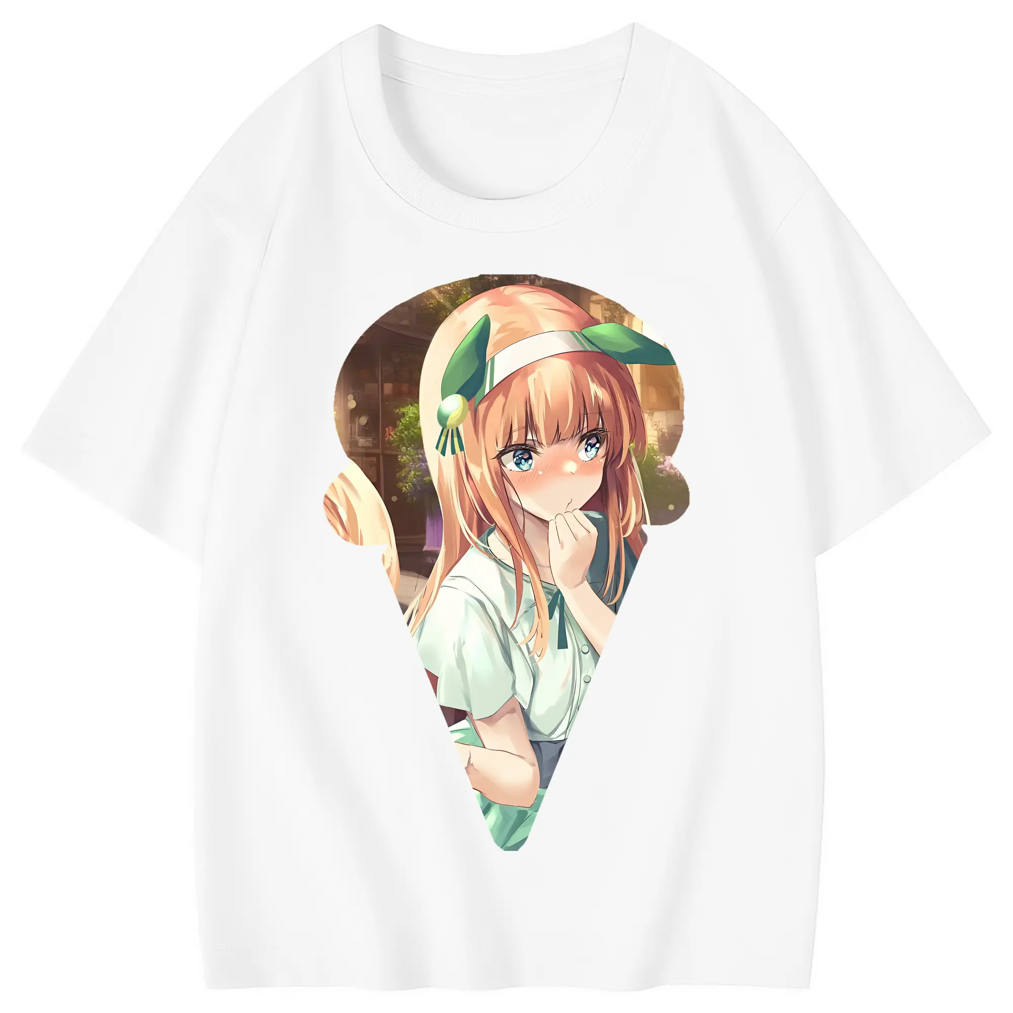 ウマ娘 プリティーダービー グッズ サイレンススズカ - 綿100％ キッズTシャツ ・ フロントプリント ・ 快適 通気性 ・ スポーツ カジュアル 散歩用