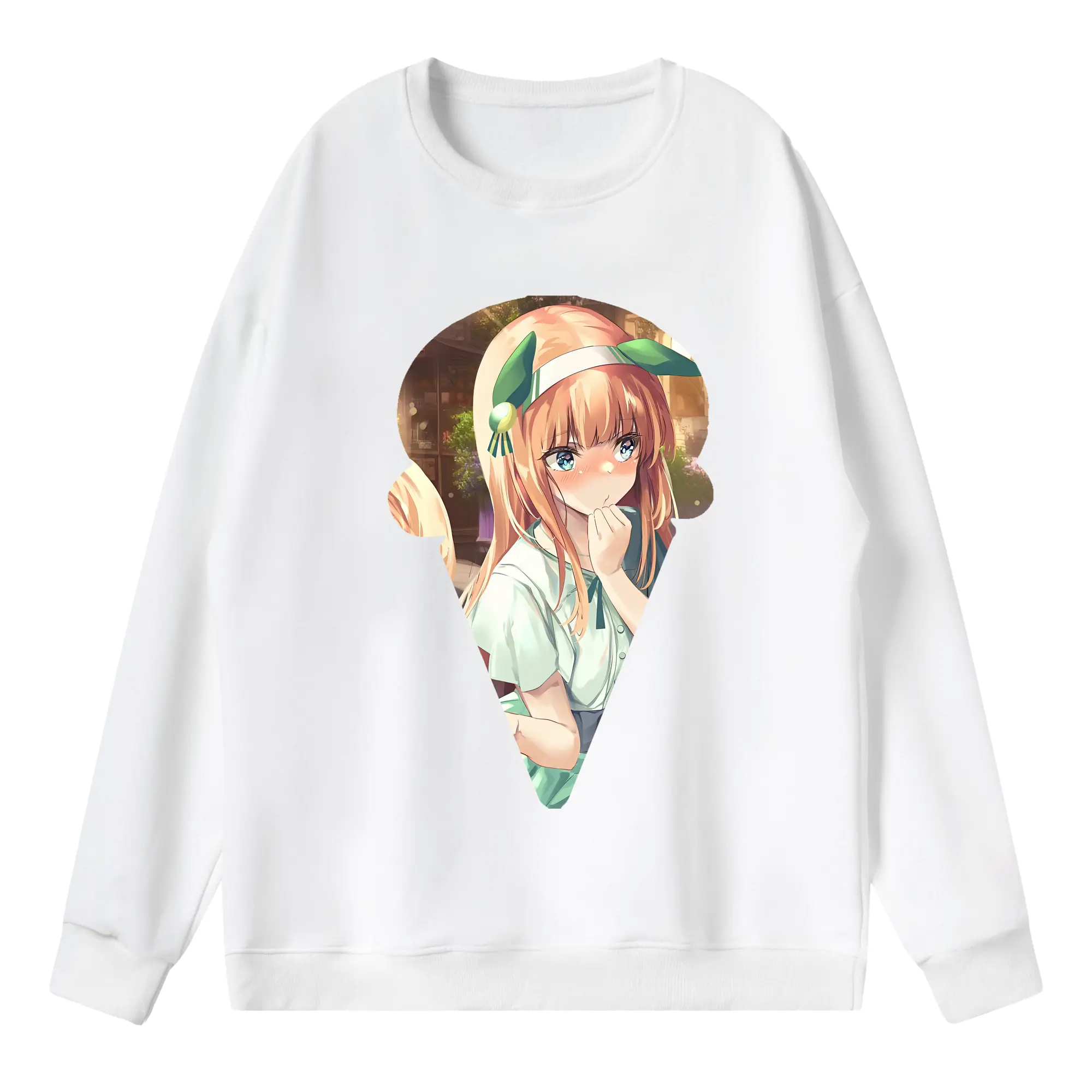 ウマ娘 プリティーダービー グッズ サイレンススズカ - 薄手 クルーネック スウェット 裏毛260g · ポリエステル 春秋向け カジュアル 男女兼用 · トレーナー デイリー スポーツ 散歩に最適