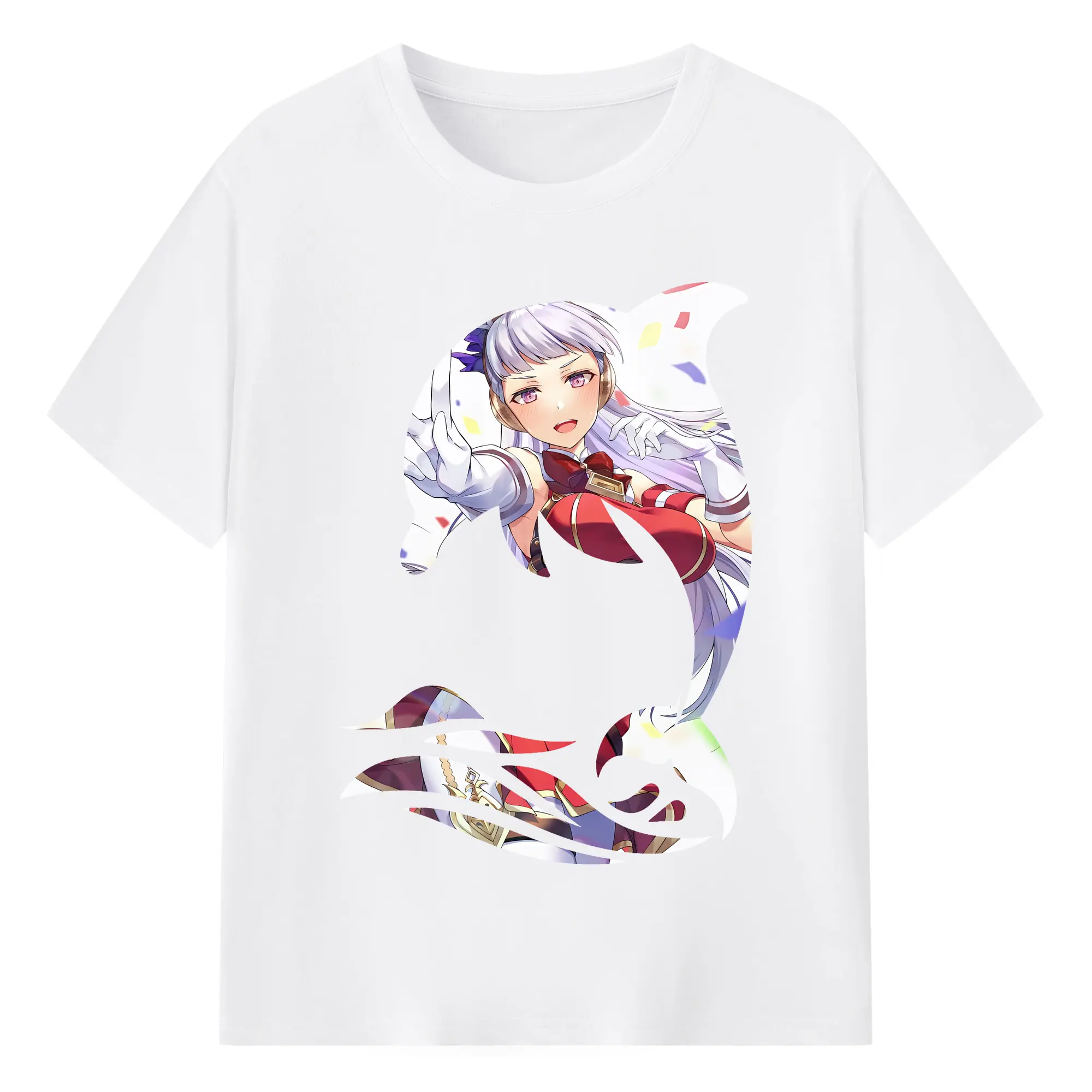 ウマ娘 プリティーダービー グッズ ゴールドシップ - 綿100％ 半袖Tシャツ ・ フロントプリント ・ 快適 通気性 ・ 日常使い 散歩 スポーツ用