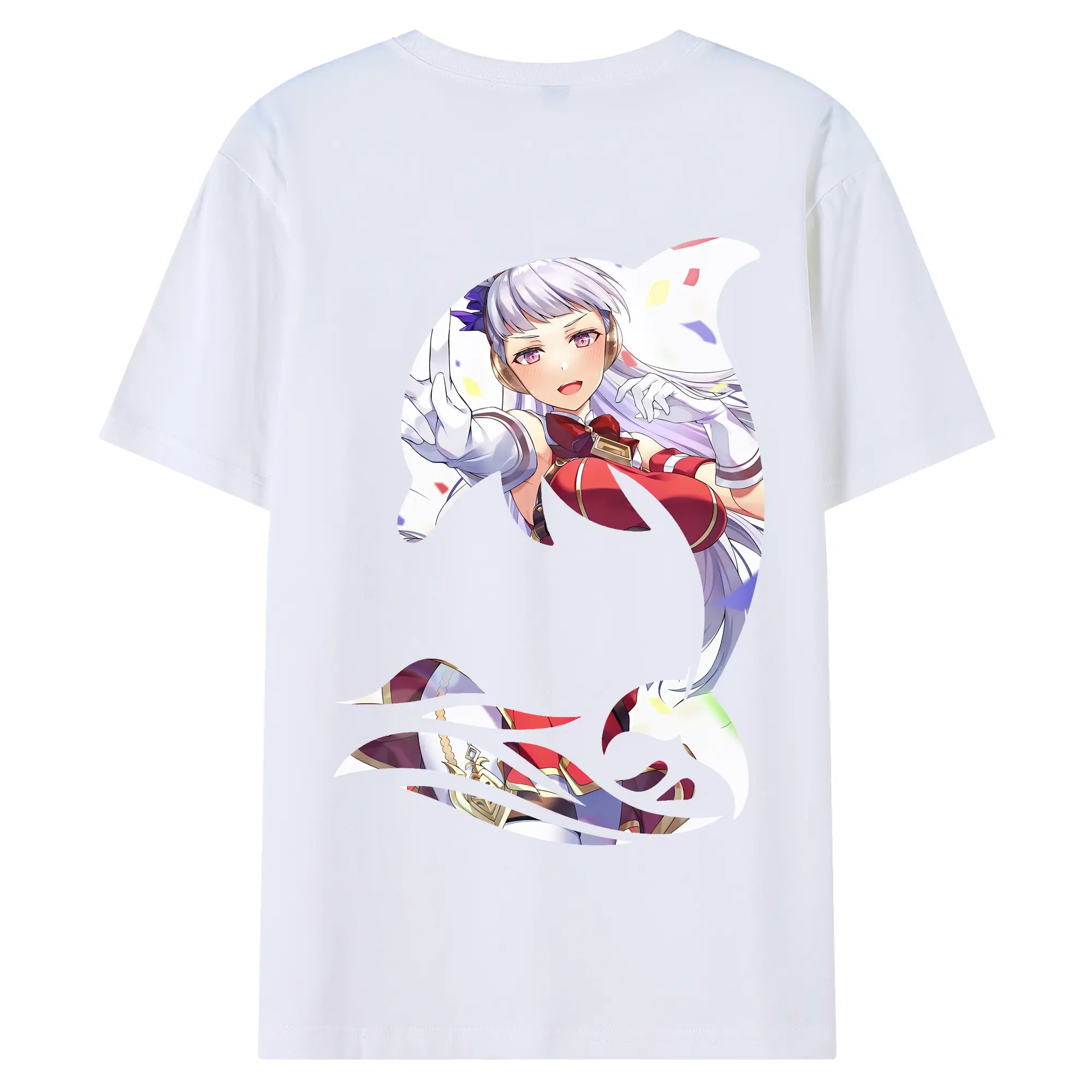 ウマ娘 プリティーダービー グッズ ゴールドシップ - 綿100％ 半袖Tシャツ ・ バックプリント ・ 快適 通気性 ・ 日常使い 散歩 スポーツ用