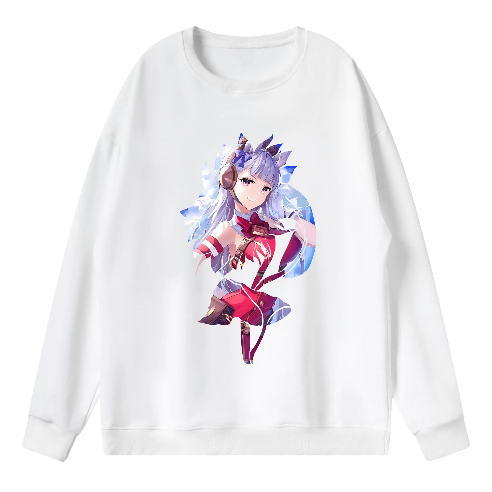 ウマ娘 プリティーダービー グッズ ゴールドシップ - 薄手 クルーネック スウェット 裏毛260g · ポリエステル 春秋向け カジュアル 男女兼用 · トレーナー デイリー スポーツ 散歩に最適