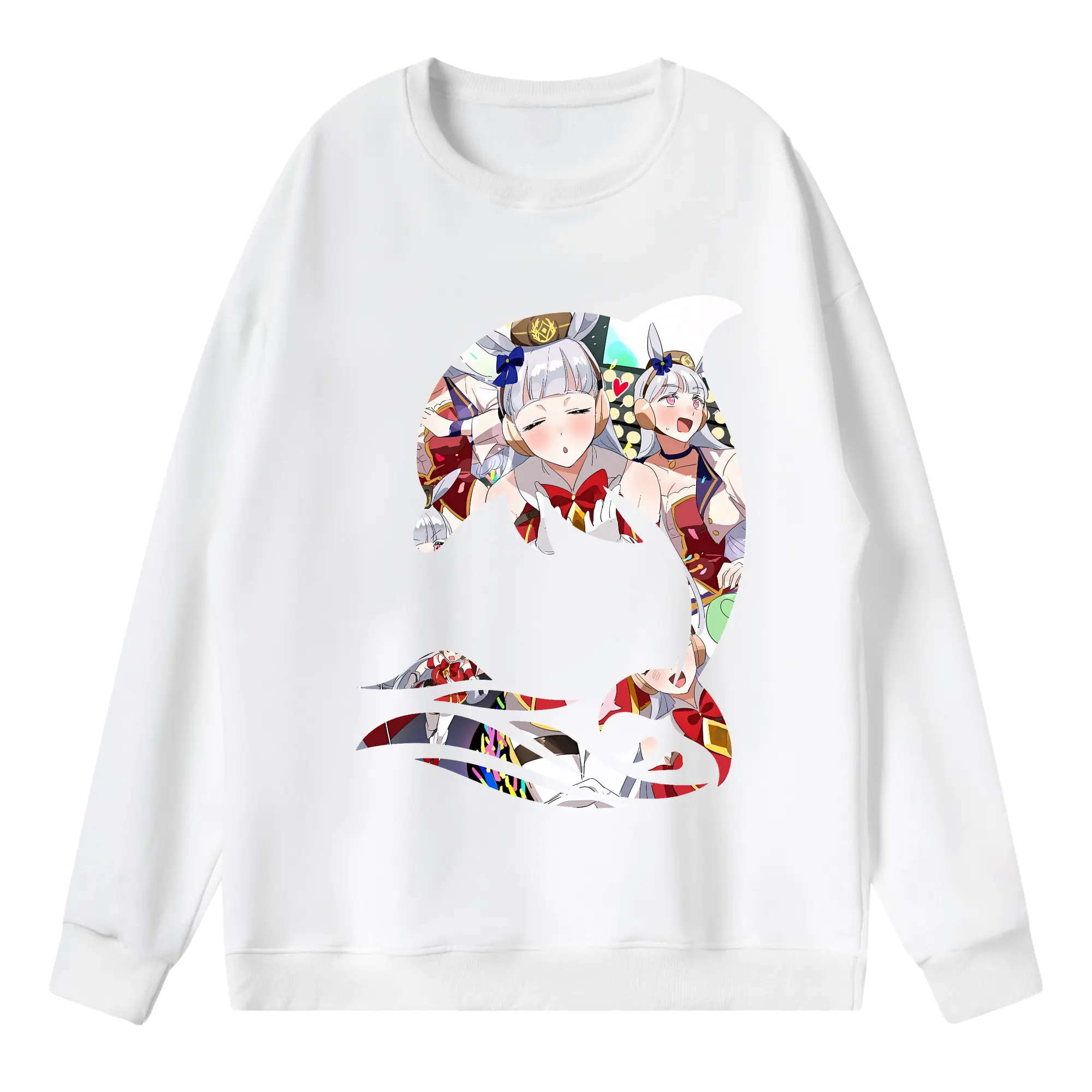 ウマ娘 プリティーダービー グッズ ゴールドシップ - 薄手 クルーネック スウェット 裏毛260g · ポリエステル 春秋向け カジュアル 男女兼用 · トレーナー デイリー スポーツ 散歩に最適