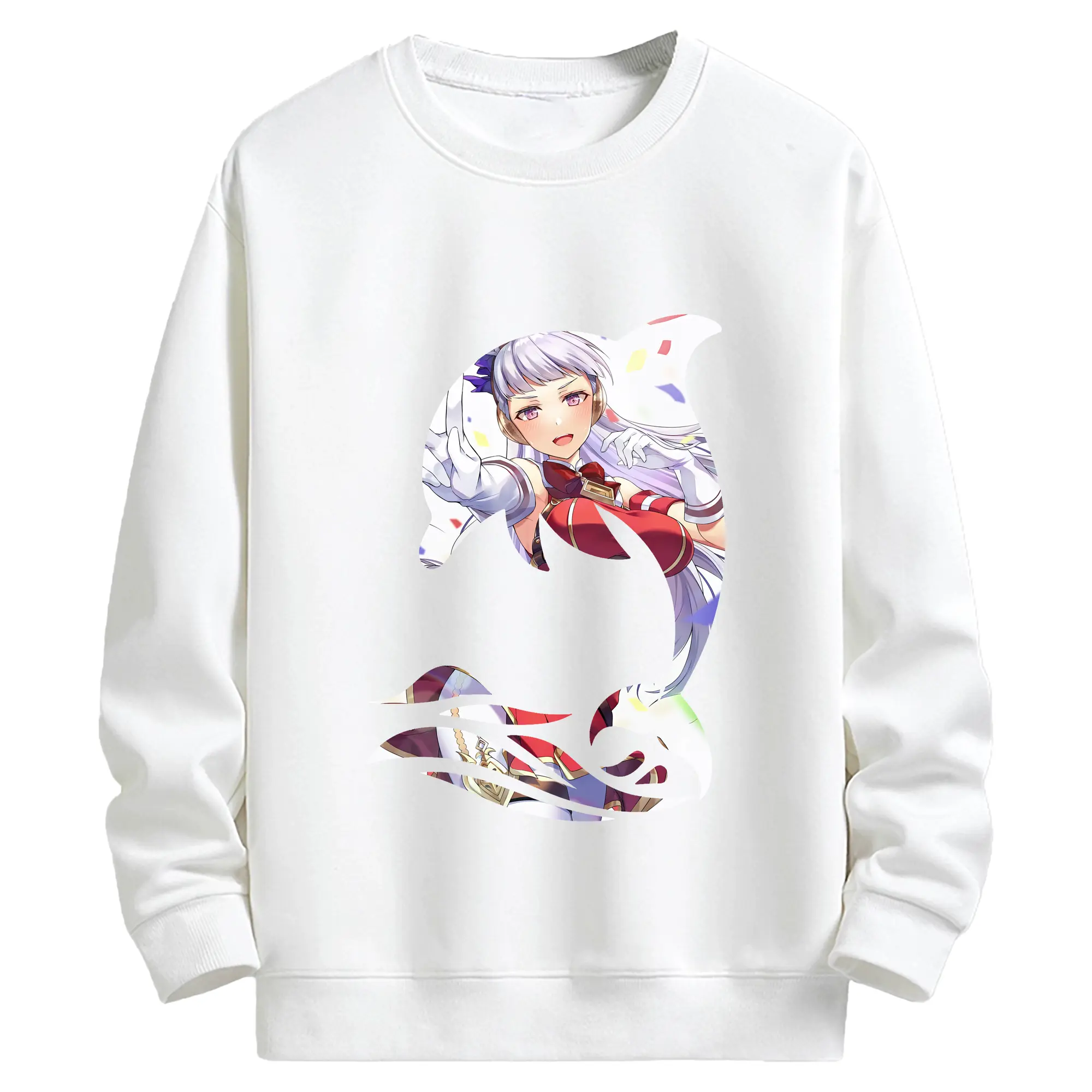 ウマ娘 プリティーダービー グッズ ゴールドシップ - キッズ クルーネックスウェットシャツ ・ フロントプリント ・ 綿80％ ポリエステル20％ ・ 快適 通学 スポーツ 日常使い お散歩用