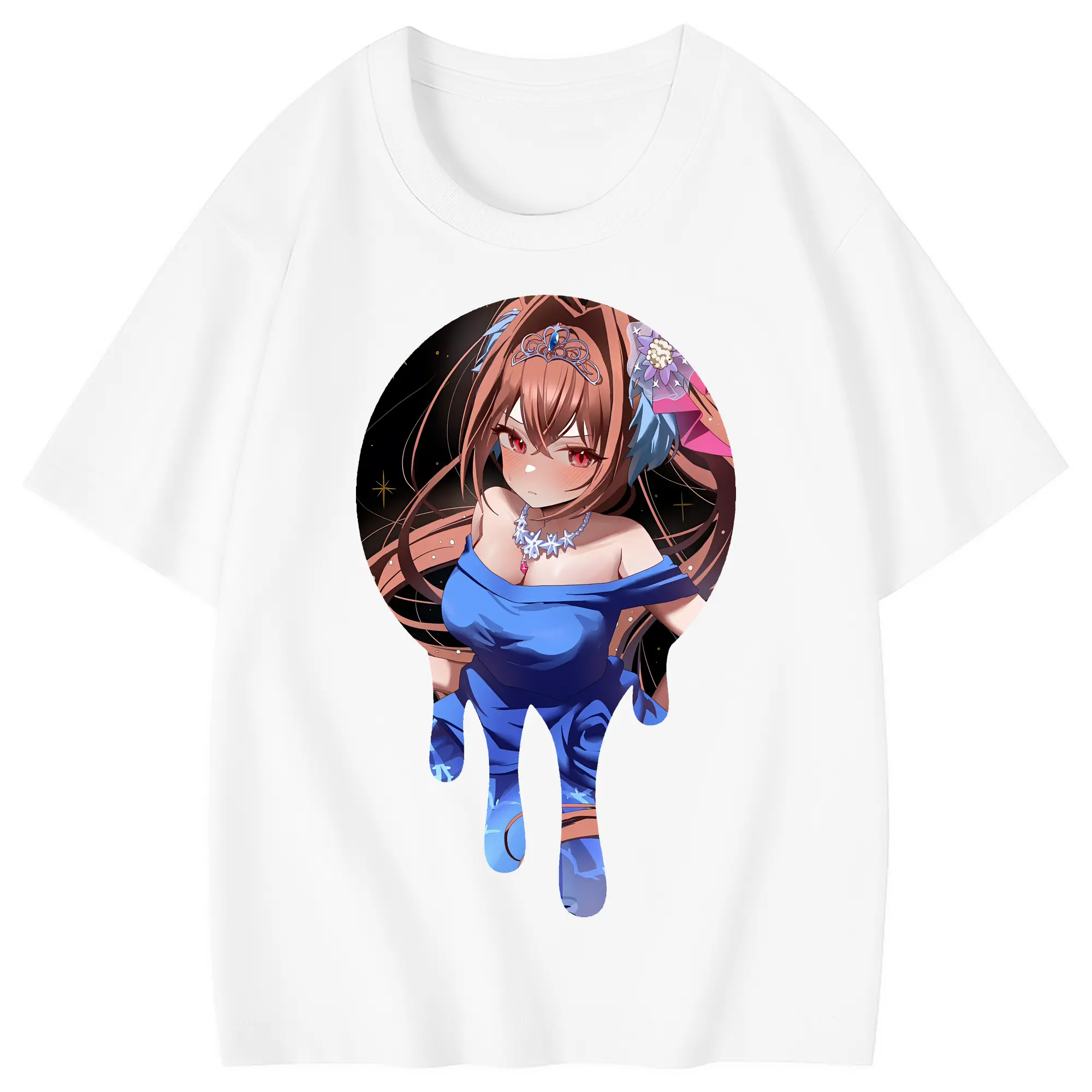 ウマ娘 プリティーダービー グッズ ダイワスカーレット - 綿100％ キッズTシャツ ・ フロントプリント ・ 快適 通気性 ・ スポーツ カジュアル 散歩用
