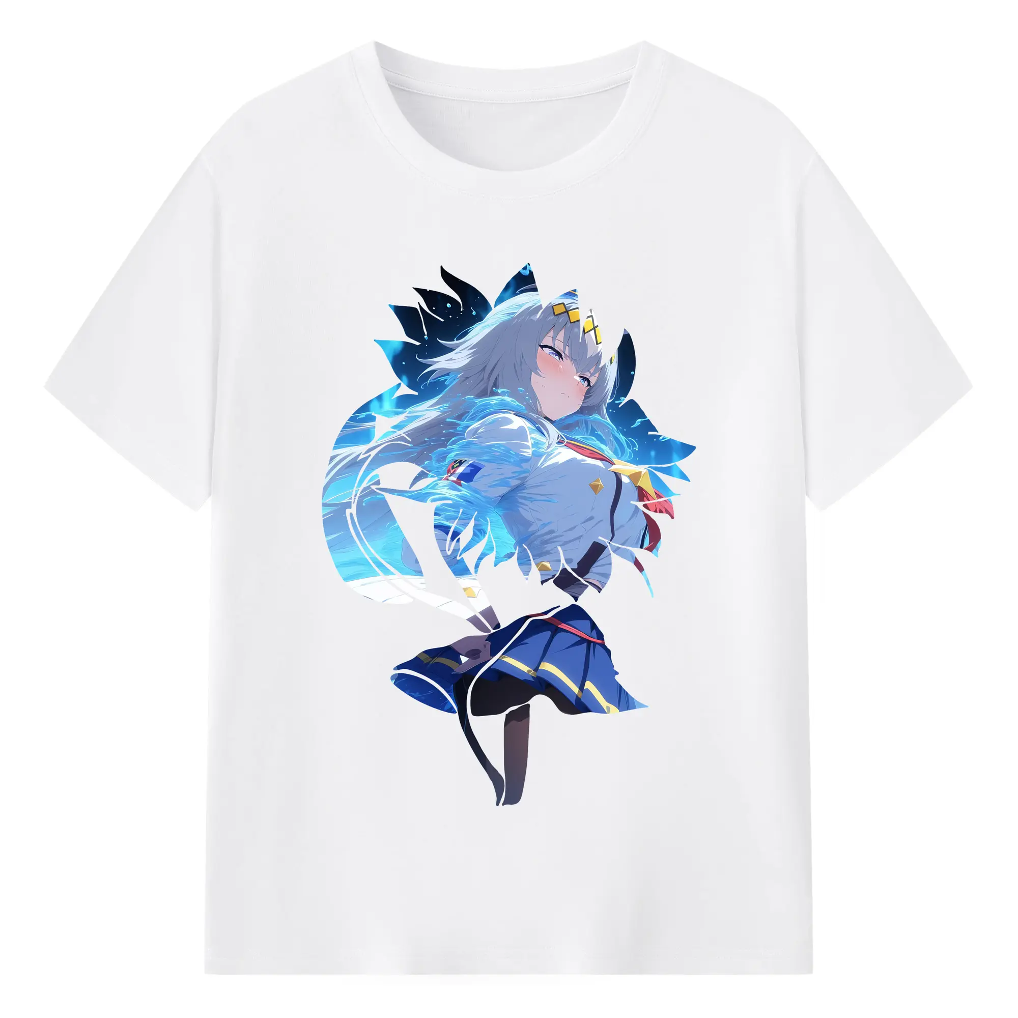 ウマ娘 プリティーダービー グッズ オグリキャップ - 綿100％ 半袖Tシャツ ・ フロントプリント ・ 快適 通気性 ・ 日常使い 散歩 スポーツ用