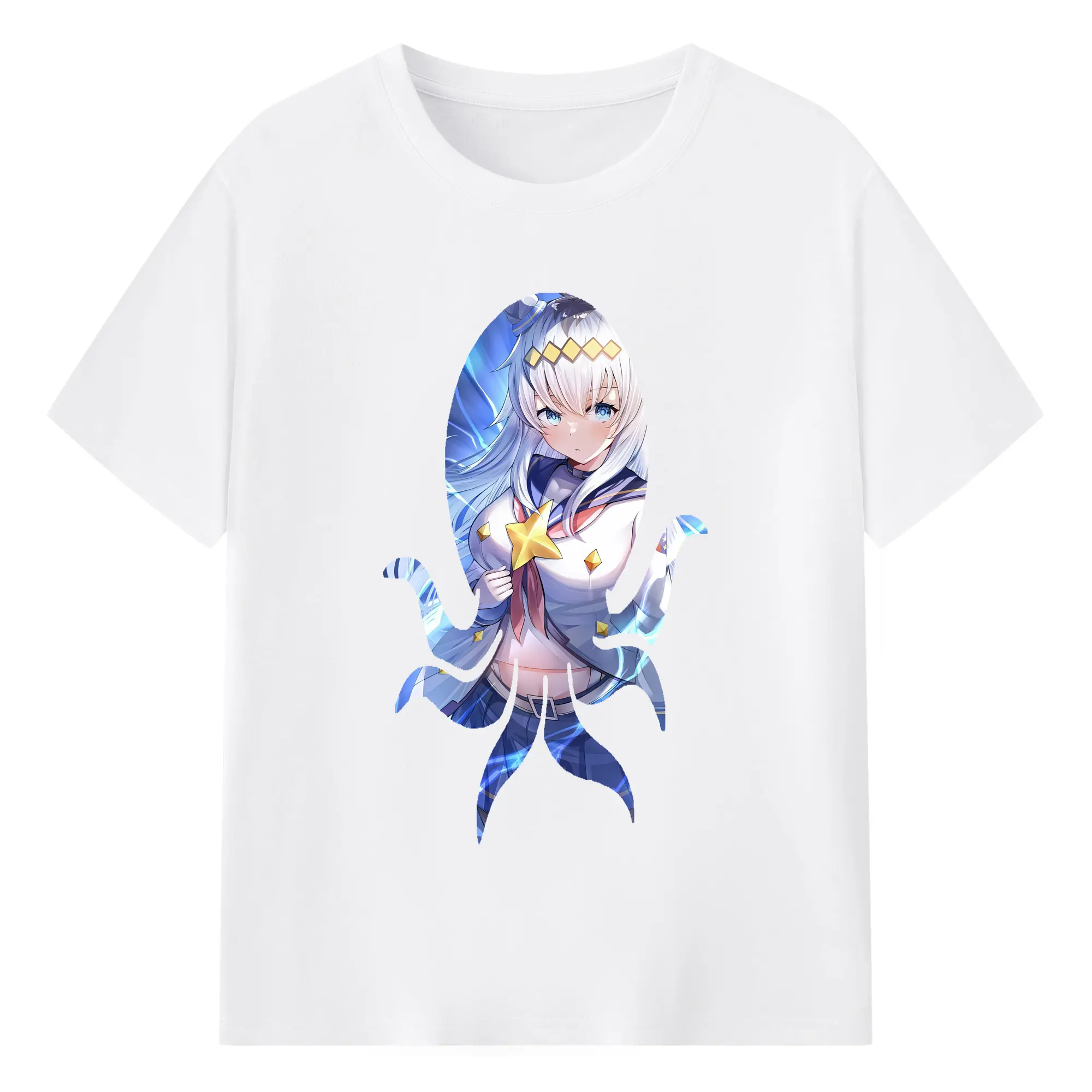 ウマ娘 プリティーダービー グッズ オグリキャップ - 綿100％ 半袖Tシャツ ・ フロントプリント ・ 快適 通気性 ・ 日常使い 散歩 スポーツ用