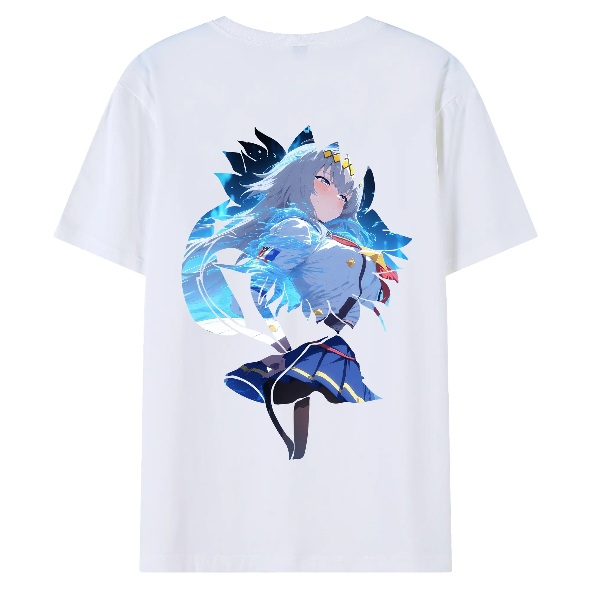 ウマ娘 プリティーダービー グッズ オグリキャップ - 綿100％ 半袖Tシャツ ・ バックプリント ・ 快適 通気性 ・ 日常使い 散歩 スポーツ用