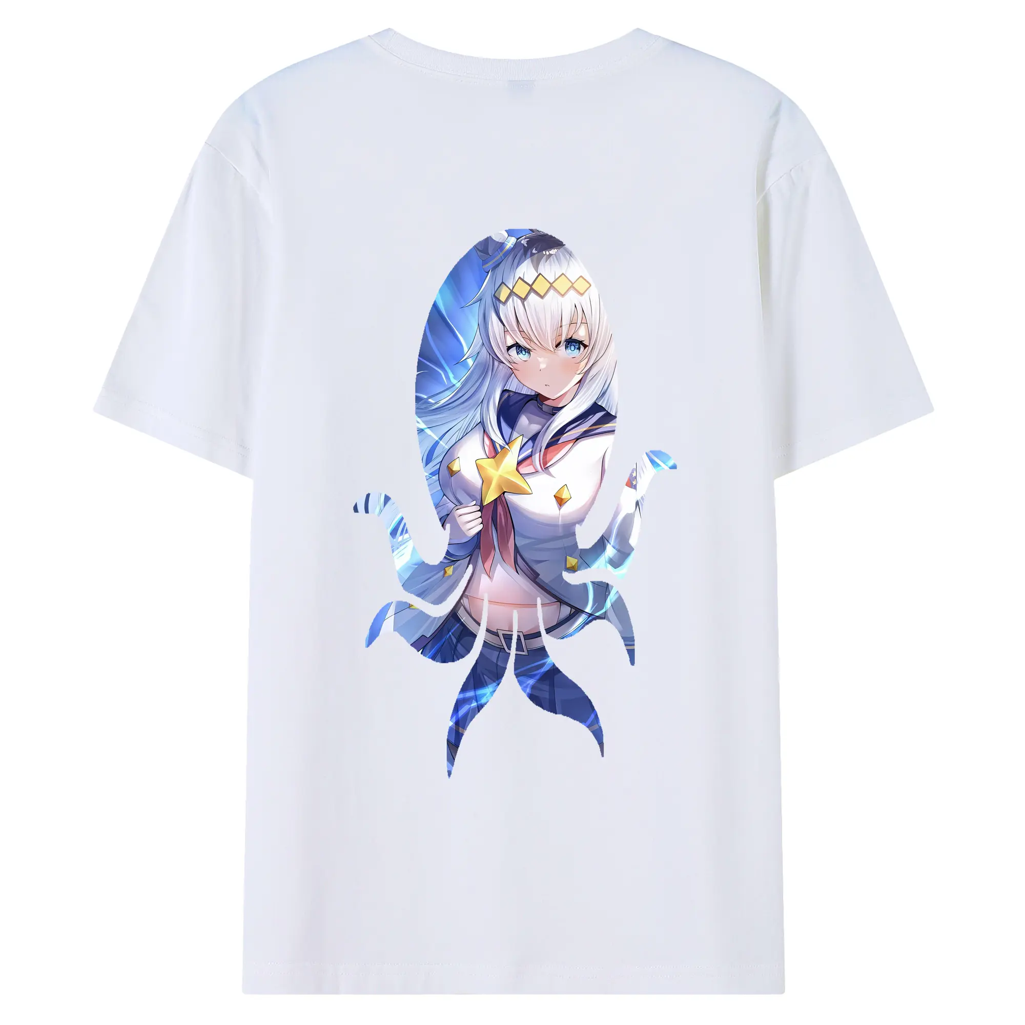 ウマ娘 プリティーダービー グッズ オグリキャップ - 綿100％ 半袖Tシャツ ・ バックプリント ・ 快適 通気性 ・ 日常使い 散歩 スポーツ用