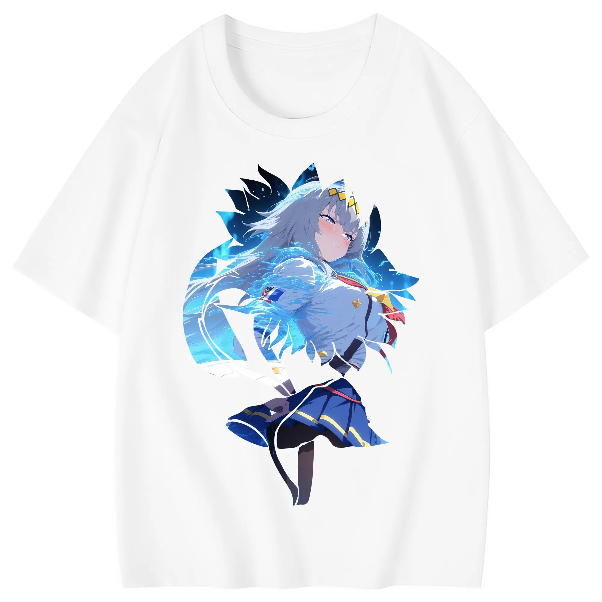 ウマ娘 プリティーダービー グッズ オグリキャップ - 綿100％ キッズTシャツ ・ フロントプリント ・ 快適 通気性 ・ スポーツ カジュアル 散歩用