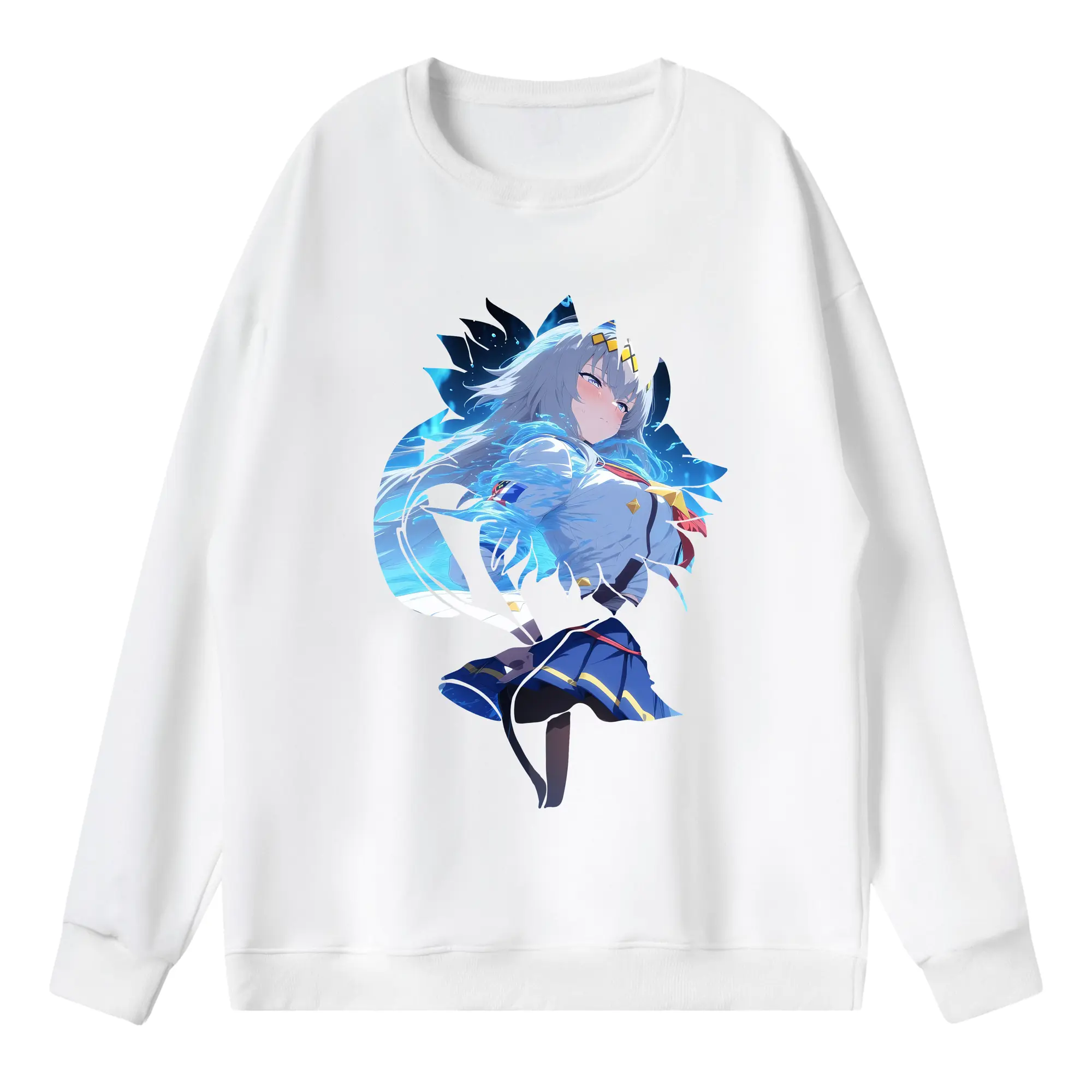 ウマ娘 プリティーダービー グッズ オグリキャップ - 薄手 クルーネック スウェット 裏毛260g · ポリエステル 春秋向け カジュアル 男女兼用 · トレーナー デイリー スポーツ 散歩に最適