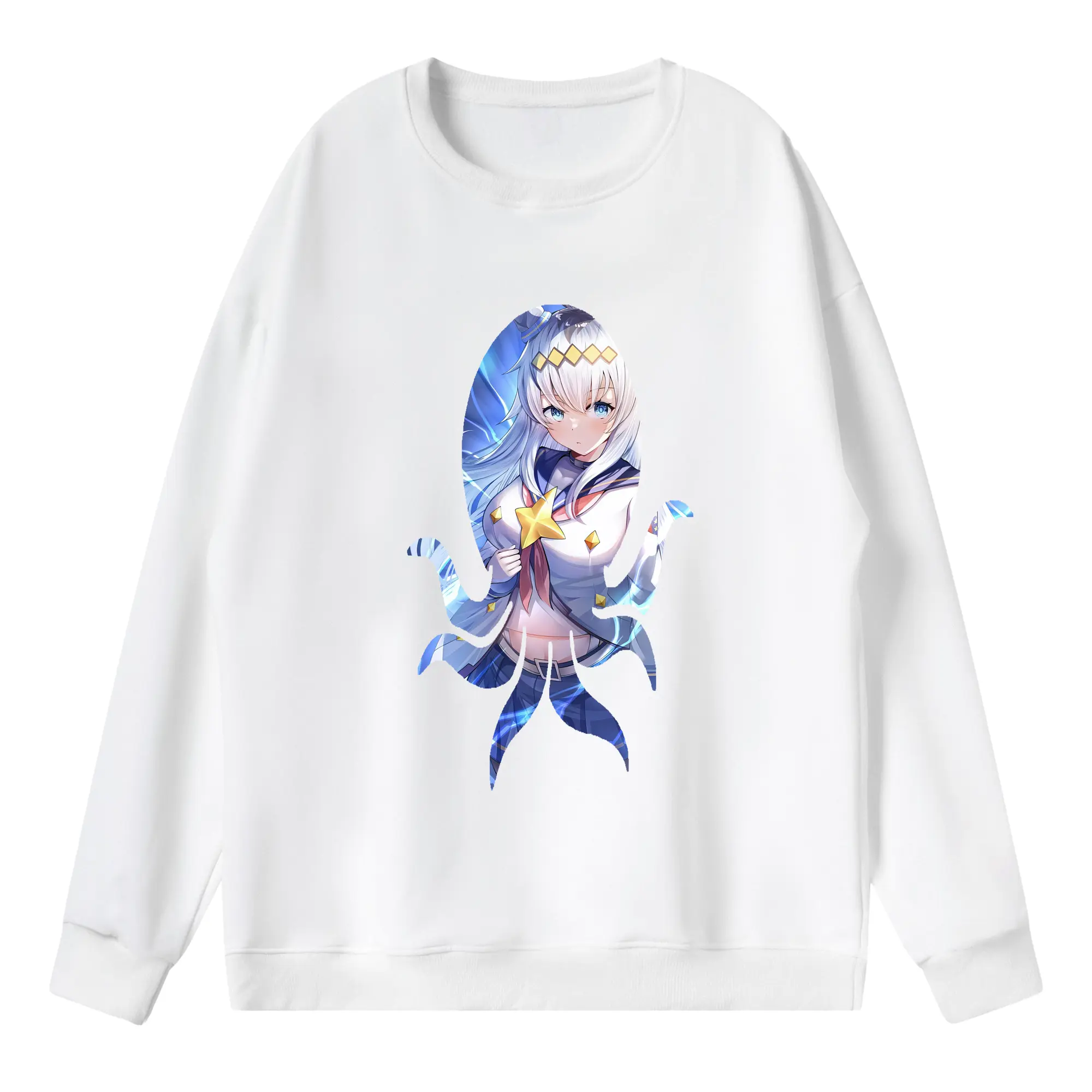 ウマ娘 プリティーダービー グッズ オグリキャップ - 薄手 クルーネック スウェット 裏毛260g · ポリエステル 春秋向け カジュアル 男女兼用 · トレーナー デイリー スポーツ 散歩に最適