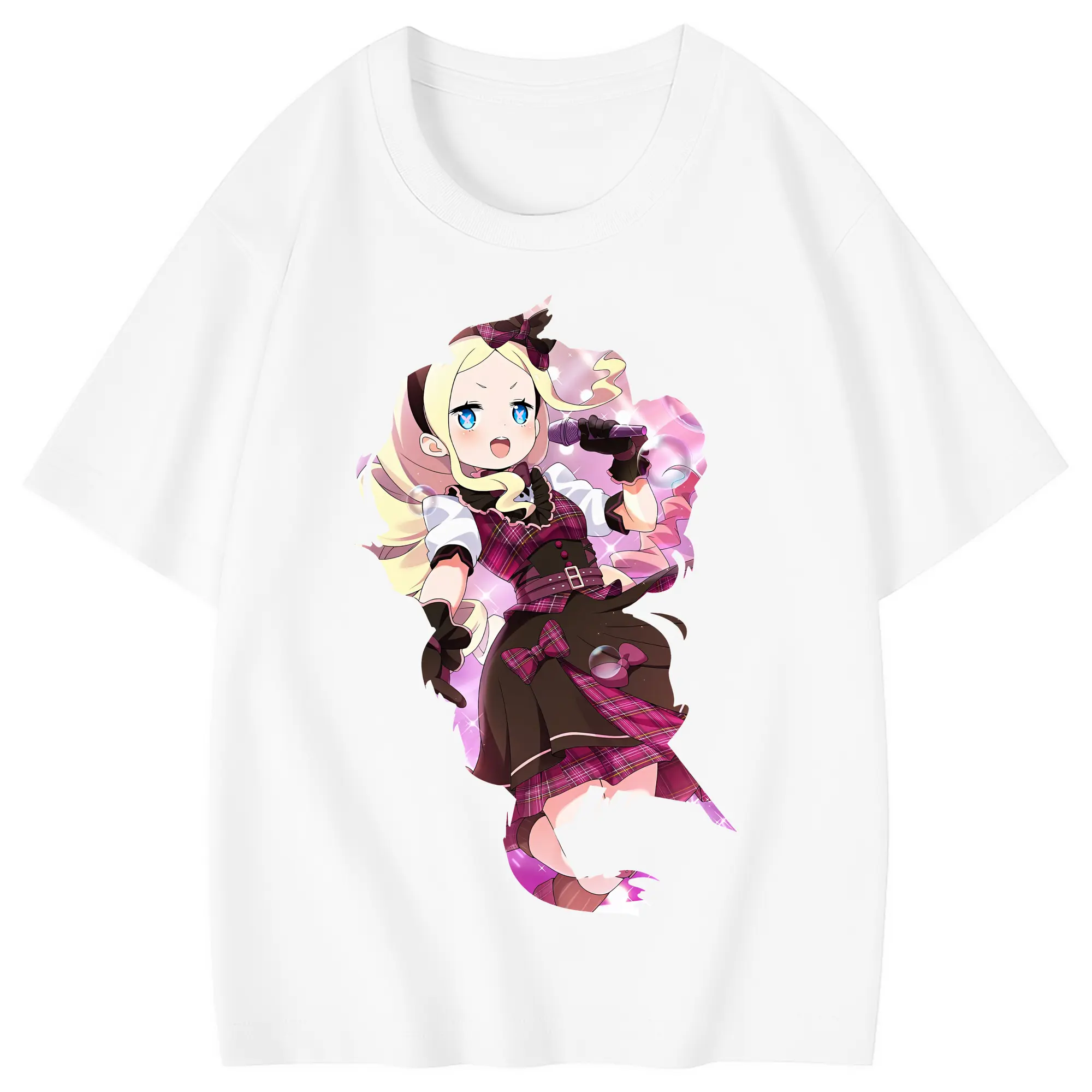 リゼロ グッズ ベアトリス - 綿100％ キッズTシャツ ・ フロントプリント ・ 快適 通気性 ・ スポーツ カジュアル 散歩用