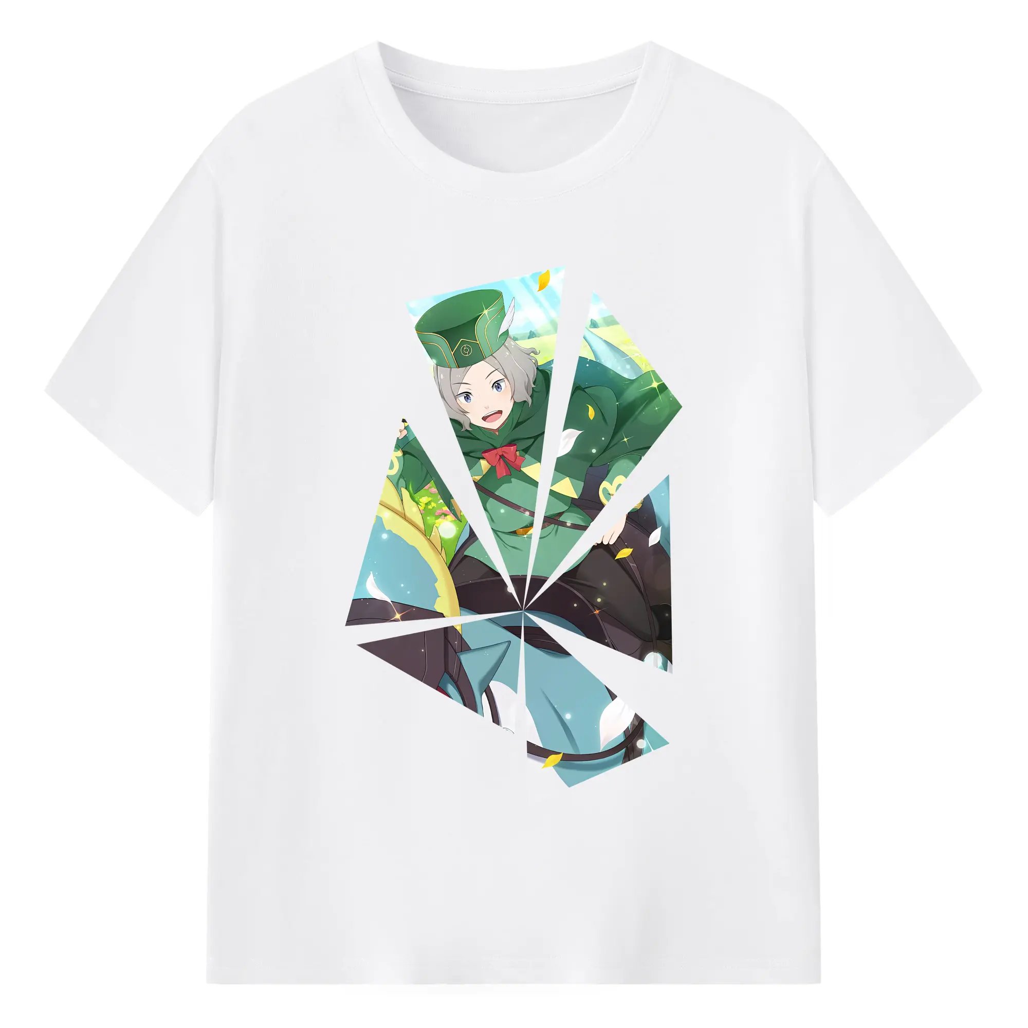 リゼロ グッズ オットー - 綿100％ 半袖Tシャツ ・ フロントプリント ・ 快適 通気性 ・ 日常使い 散歩 スポーツ用