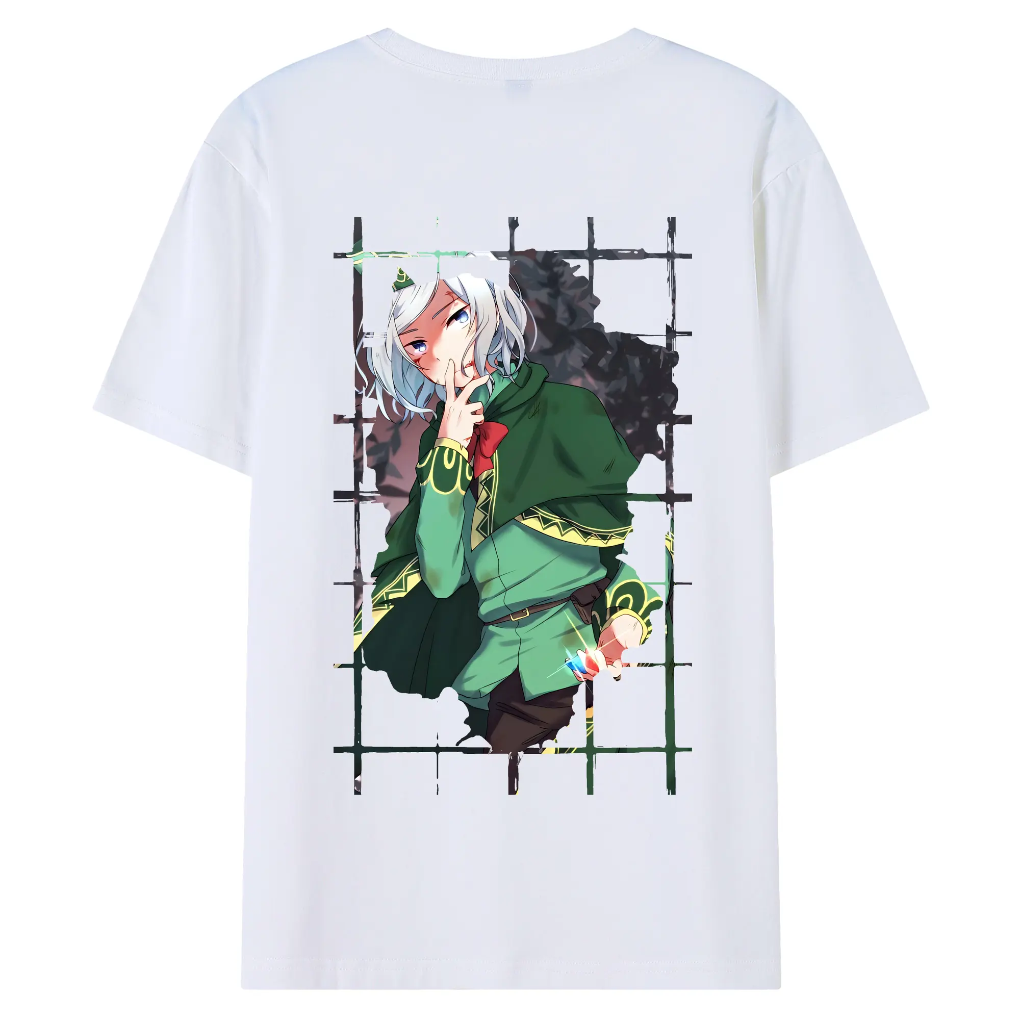 リゼロ グッズ オットー - 綿100％ 半袖Tシャツ ・ バックプリント ・ 快適 通気性 ・ 日常使い 散歩 スポーツ用