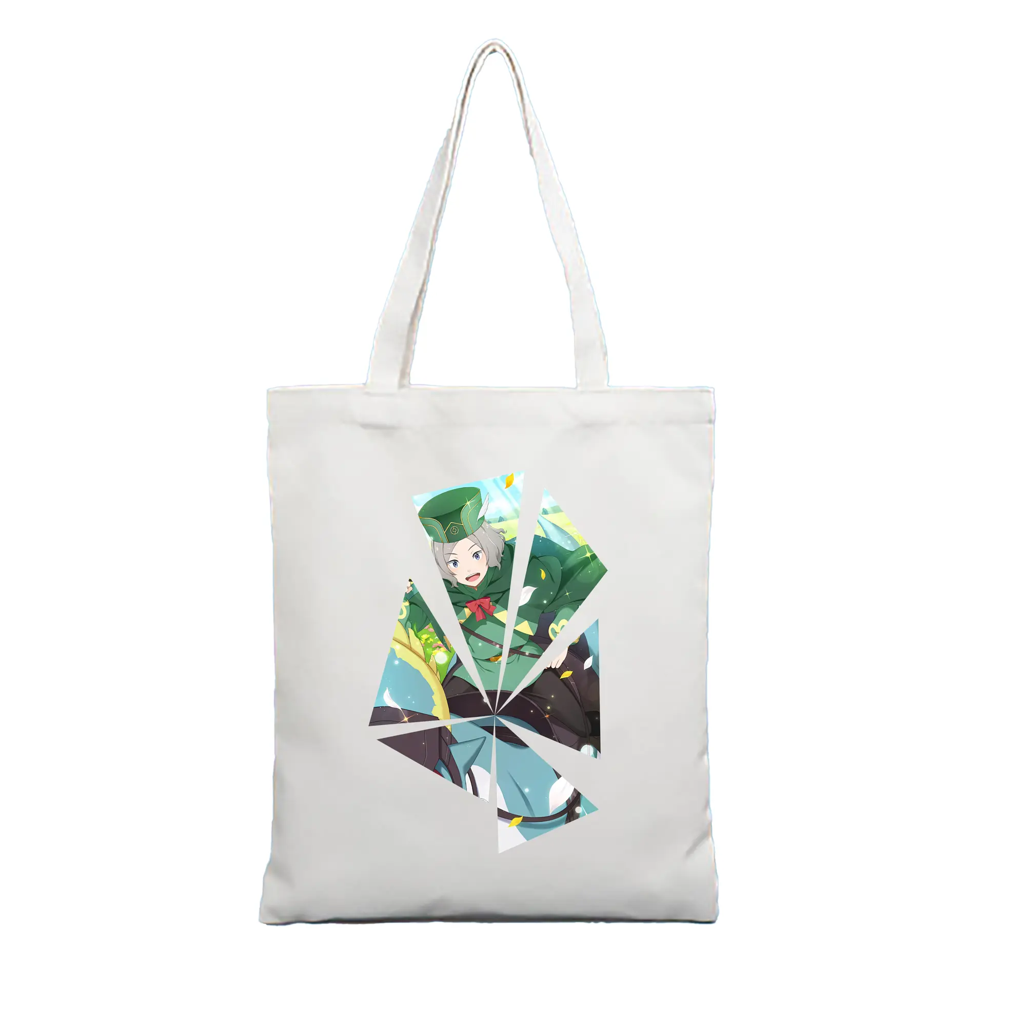 リゼロ グッズ オットー - 縦型キャンバス手提げバッグ（トートバッグ） ・ キャンバス素材 ・ ショッピング用 ・ 軽量 丈夫 お手入れ簡単