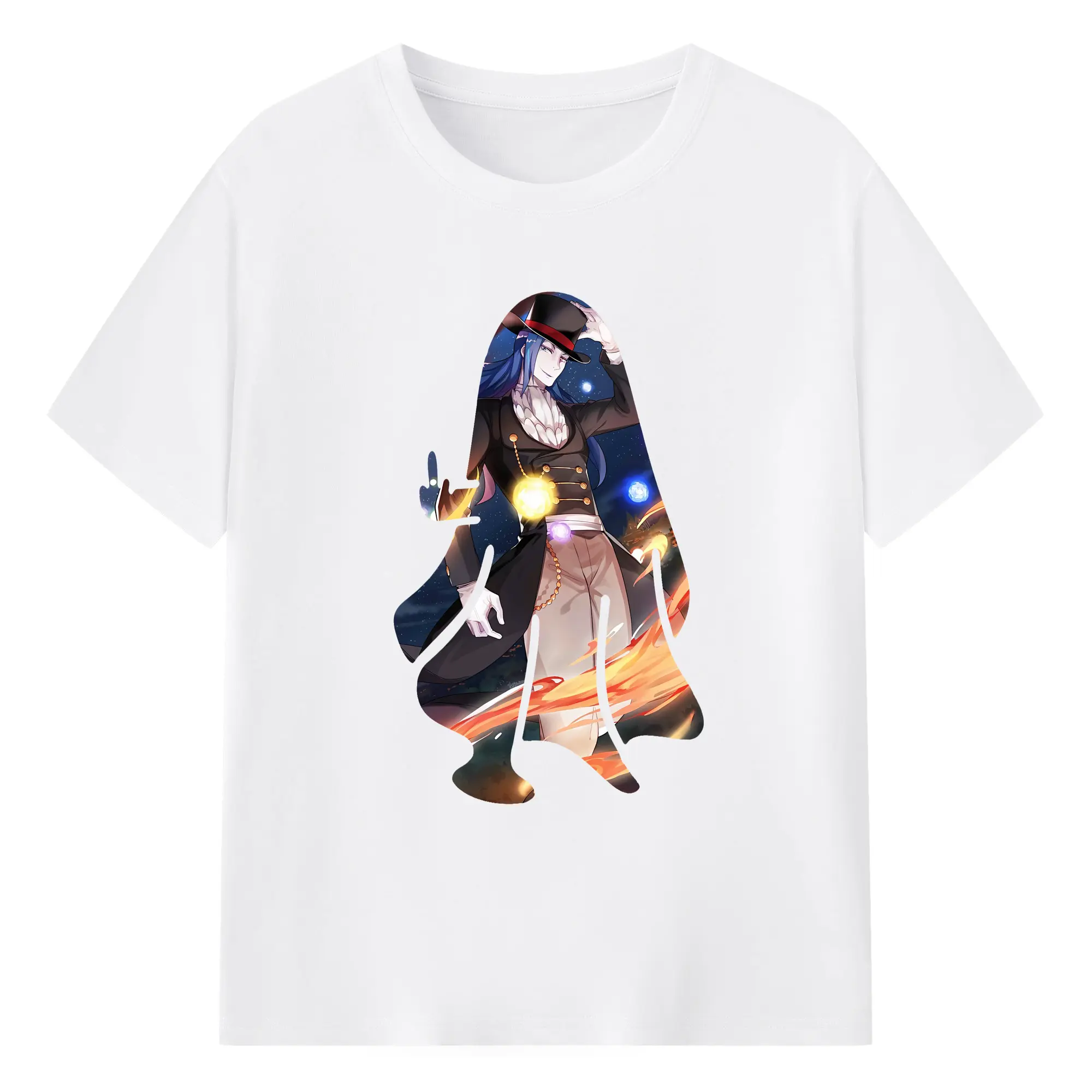 リゼロ グッズ ロズワール - 綿100％ 半袖Tシャツ ・ フロントプリント ・ 快適 通気性 ・ 日常使い 散歩 スポーツ用