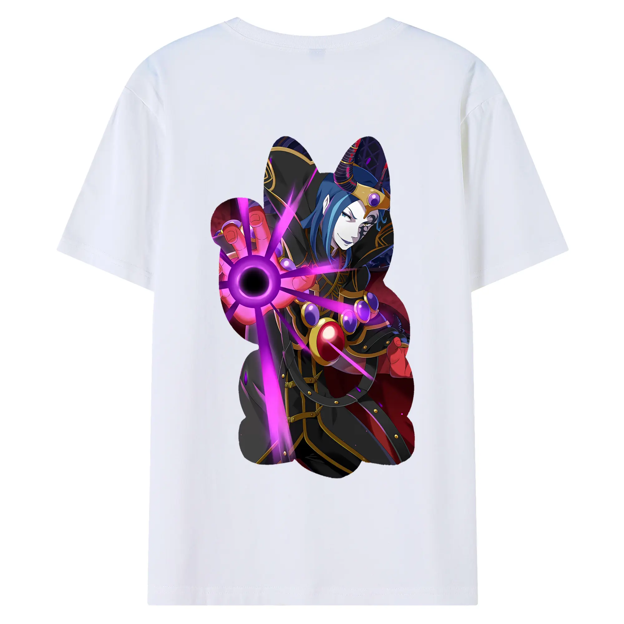 リゼロ グッズ ロズワール - 綿100％ 半袖Tシャツ ・ バックプリント ・ 快適 通気性 ・ 日常使い 散歩 スポーツ用