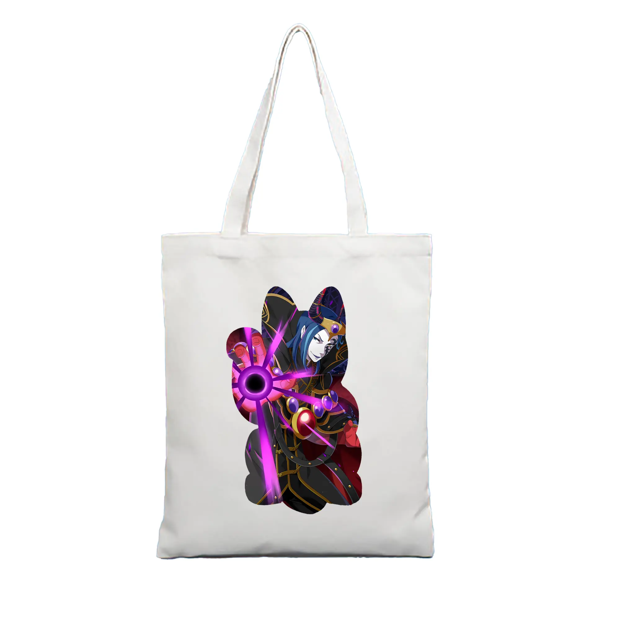 リゼロ グッズ ロズワール - 縦型キャンバス手提げバッグ（トートバッグ） ・ キャンバス素材 ・ ショッピング用 ・ 軽量 丈夫 お手入れ簡単