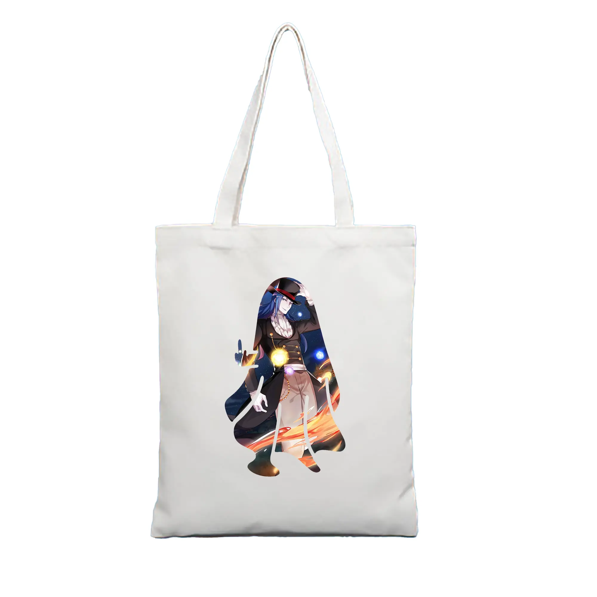 リゼロ グッズ ロズワール - 縦型キャンバス手提げバッグ（トートバッグ） ・ キャンバス素材 ・ ショッピング用 ・ 軽量 丈夫 お手入れ簡単