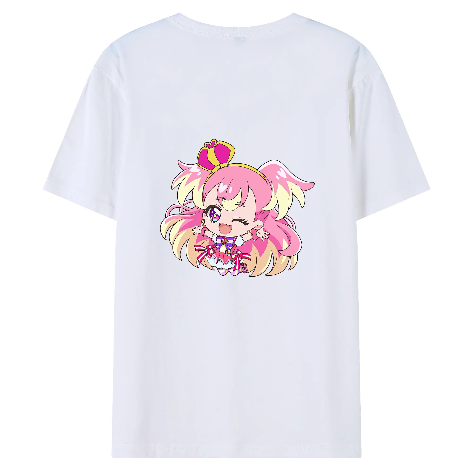 わんだふるぷりきゅあ グッズ 犬飼こむぎ - 綿100％ 半袖Tシャツ ・ バックプリント ・ 快適 通気性 ・ 日常使い 散歩 スポーツ用