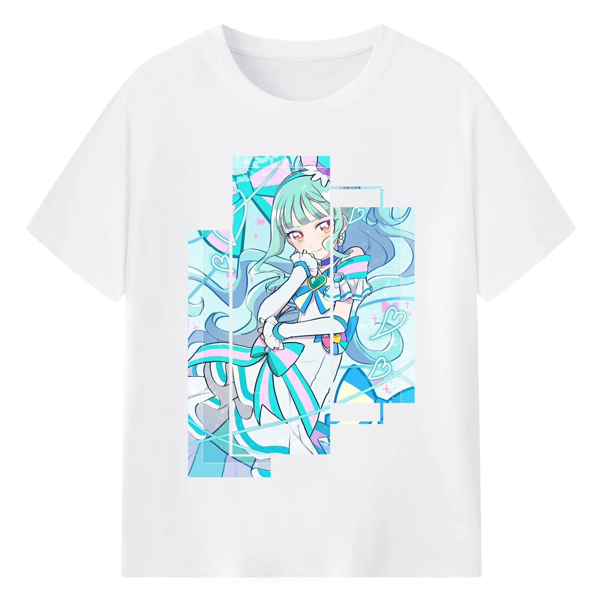 わんだふるぷりきゅあ グッズ 猫屋敷まゆ - 綿100％ 半袖Tシャツ ・ フロントプリント ・ 快適 通気性 ・ 日常使い 散歩 スポーツ用