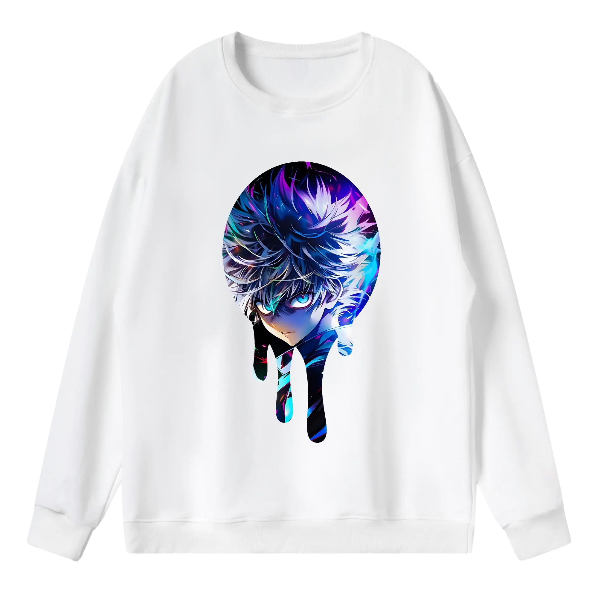 ハンター×ハンター グッズ ゴン＝フリークス - 薄手 クルーネック スウェット 裏毛260g · ポリエステル 春秋向け カジュアル 男女兼用 · トレーナー デイリー スポーツ 散歩に最適