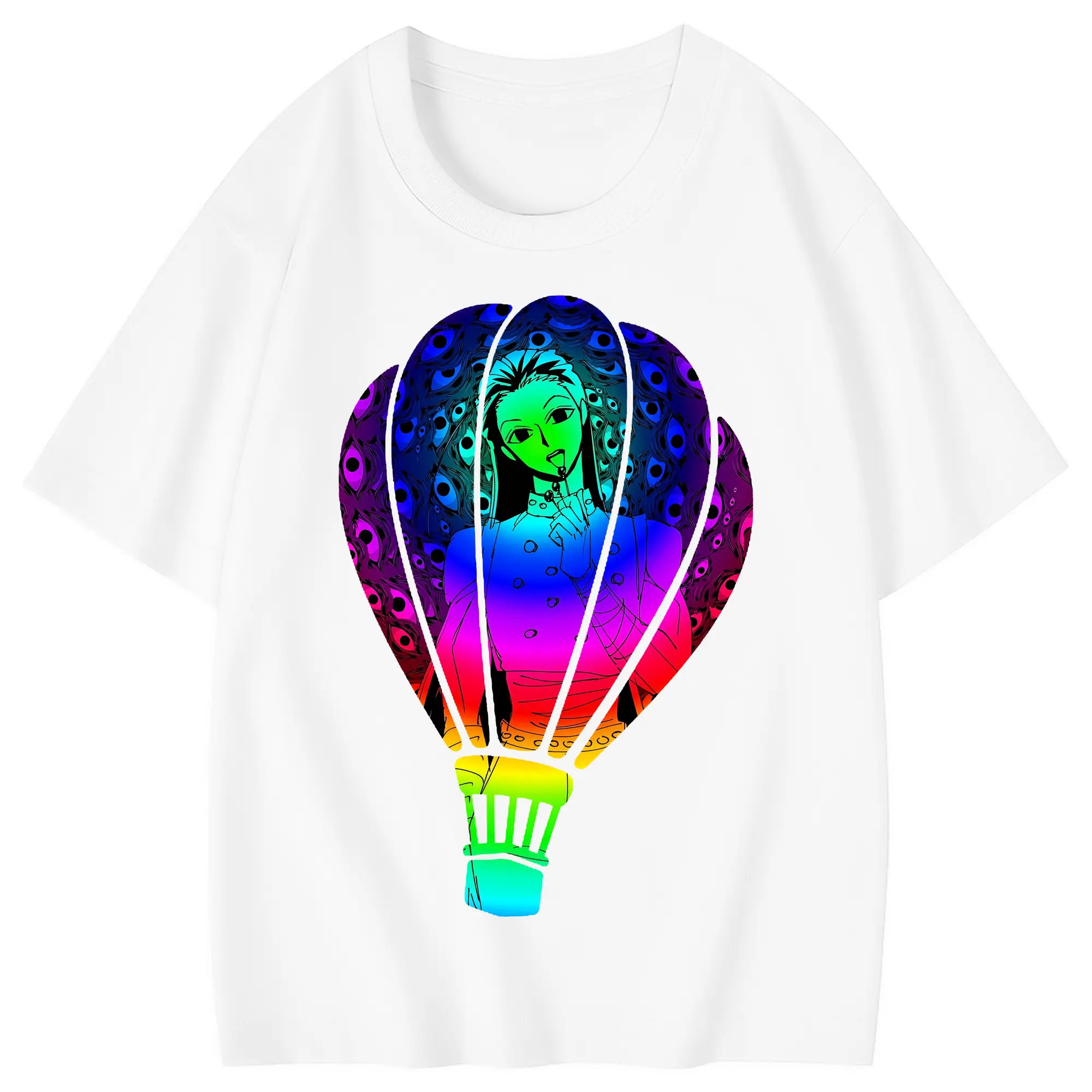 ハンター×ハンター グッズ イルミ＝ゾルディック - 綿100％ キッズTシャツ ・ フロントプリント ・ 快適 通気性 ・ スポーツ カジュアル 散歩用