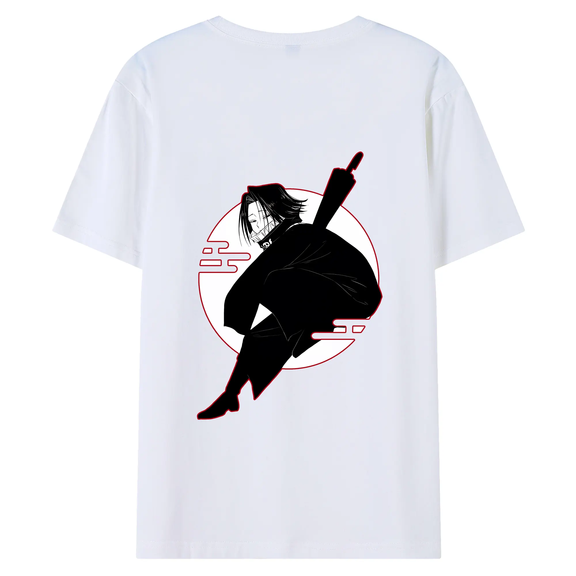 ハンター×ハンター グッズ フェイタン＝ポートオ - 綿100％ 半袖Tシャツ ・ バックプリント ・ 快適 通気性 ・ 日常使い 散歩 スポーツ用