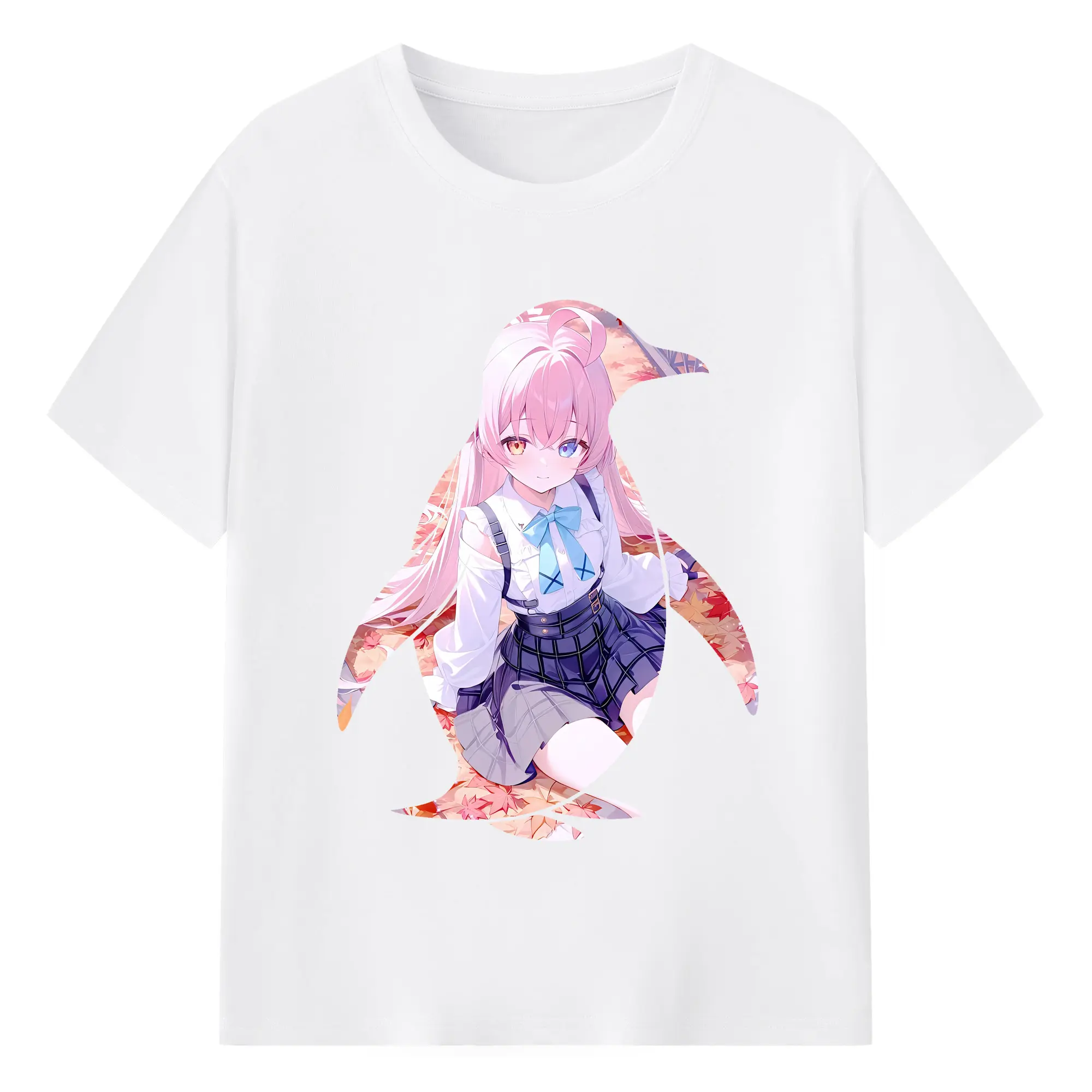 ブルーアーカイブ グッズ 小鳥遊ホシノ - 綿100％ 半袖Tシャツ ・ フロントプリント ・ 快適 通気性 ・ 日常使い 散歩 スポーツ用