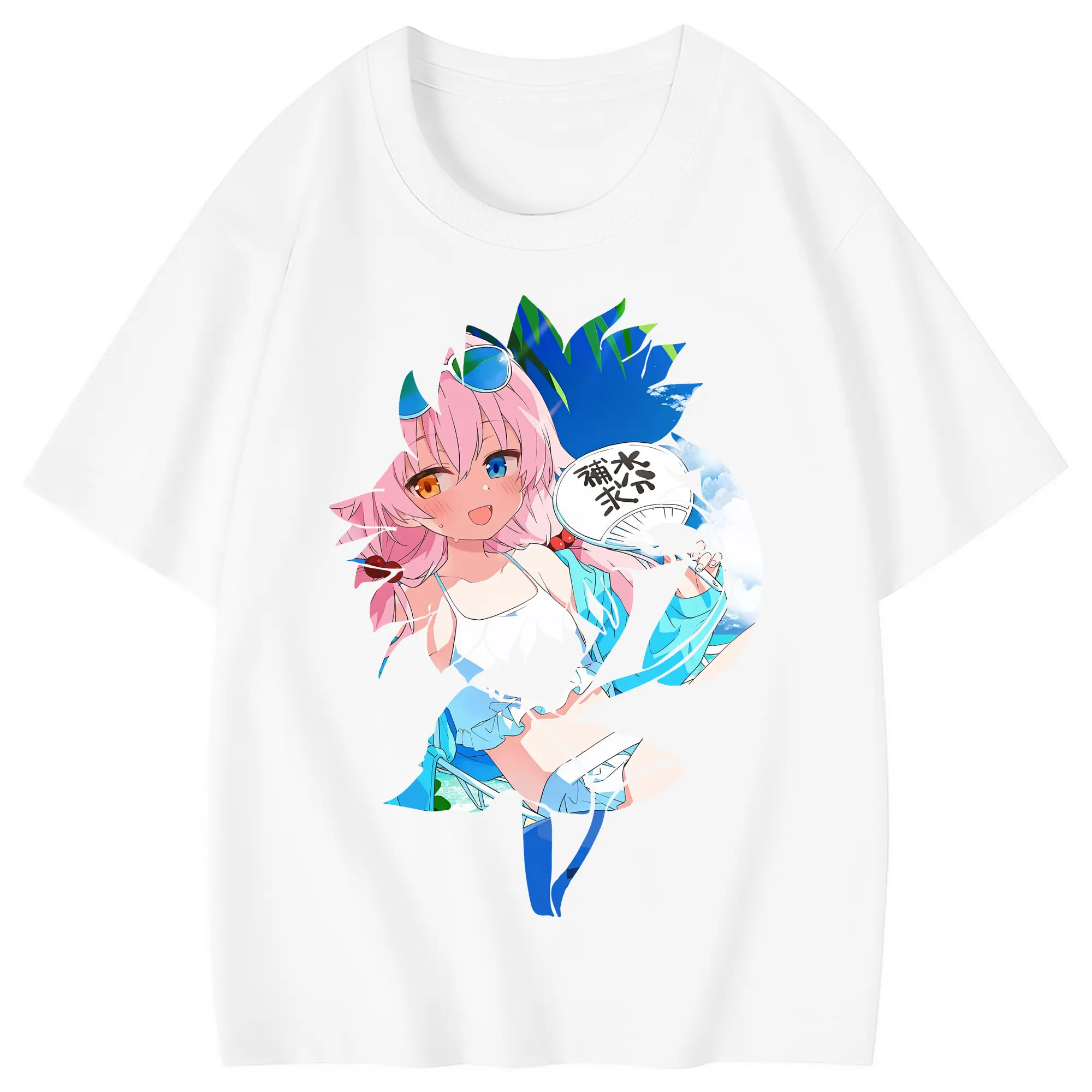 ブルーアーカイブ グッズ 小鳥遊ホシノ - 綿100％ キッズTシャツ ・ フロントプリント ・ 快適 通気性 ・ スポーツ カジュアル 散歩用