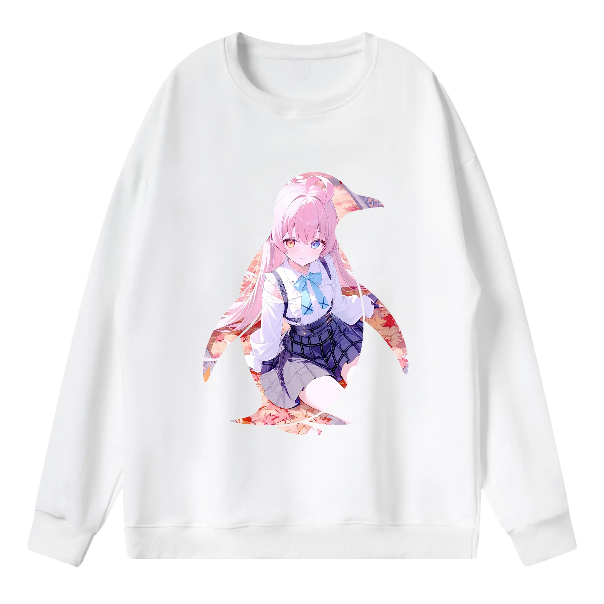 ブルーアーカイブ グッズ 小鳥遊ホシノ - 薄手 クルーネック スウェット 裏毛260g · ポリエステル 春秋向け カジュアル 男女兼用 · トレーナー デイリー スポーツ 散歩に最適