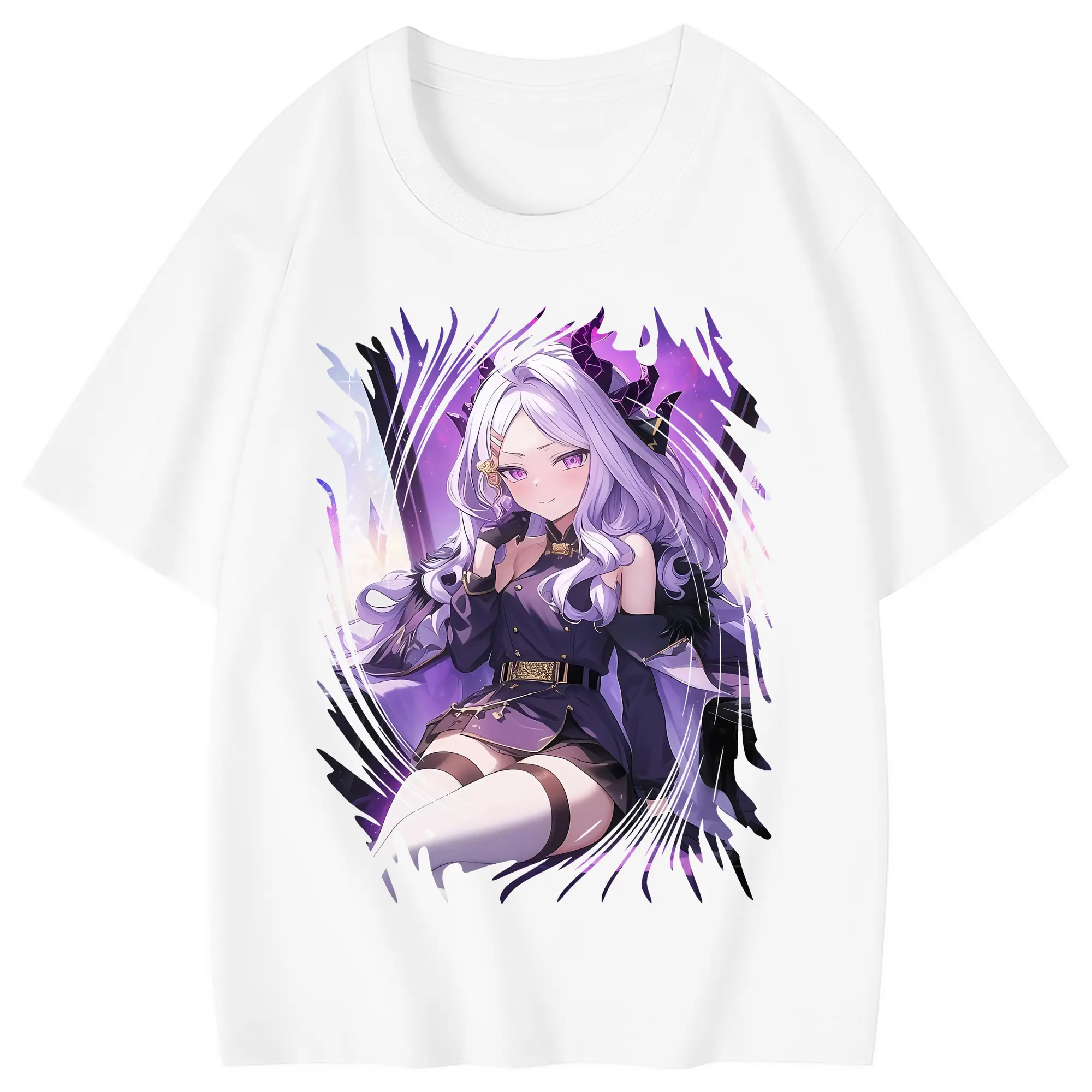 ブルーアーカイブ グッズ 空崎ヒナ - 綿100％ キッズTシャツ ・ フロントプリント ・ 快適 通気性 ・ スポーツ カジュアル 散歩用