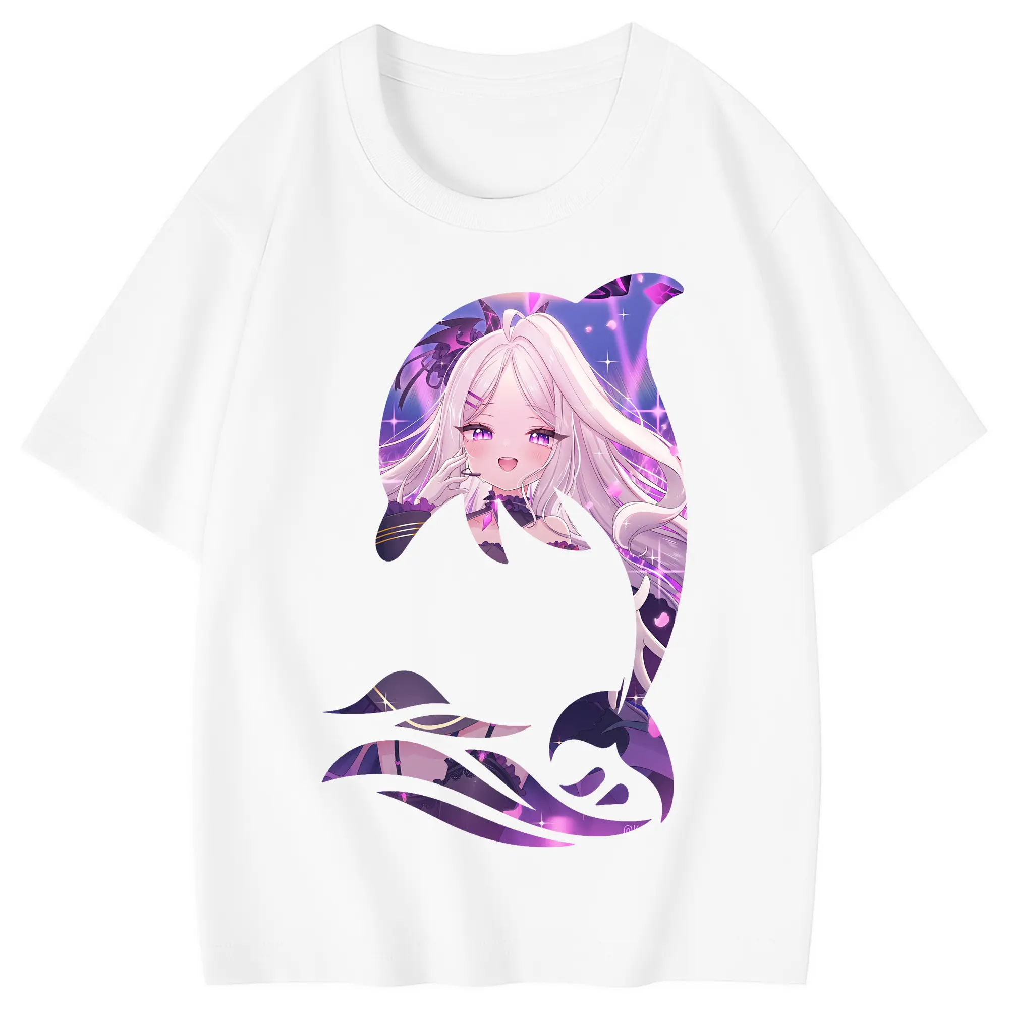 ブルーアーカイブ グッズ 空崎ヒナ - 綿100％ キッズTシャツ ・ フロントプリント ・ 快適 通気性 ・ スポーツ カジュアル 散歩用