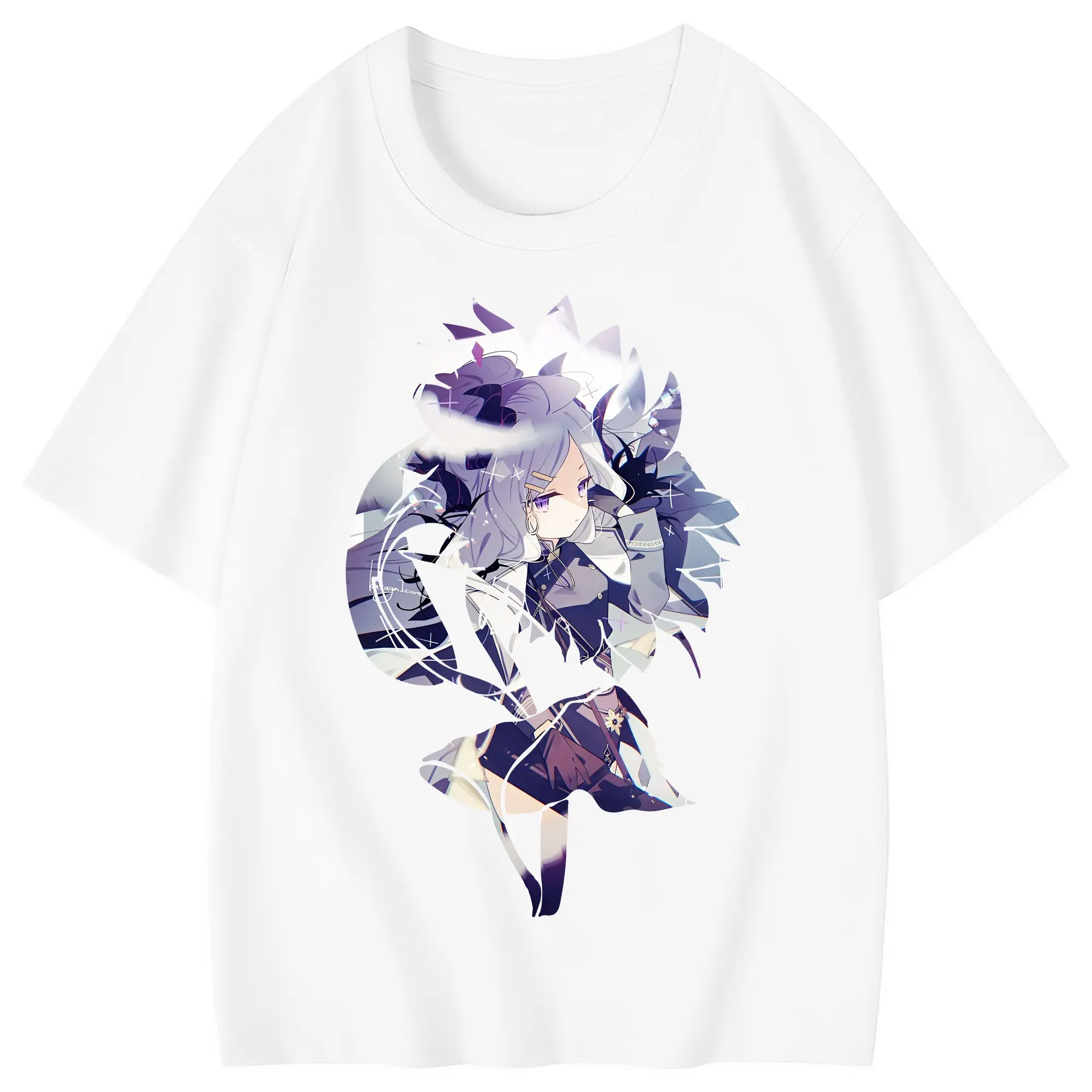 ブルーアーカイブ グッズ 空崎ヒナ - 綿100％ キッズTシャツ ・ フロントプリント ・ 快適 通気性 ・ スポーツ カジュアル 散歩用