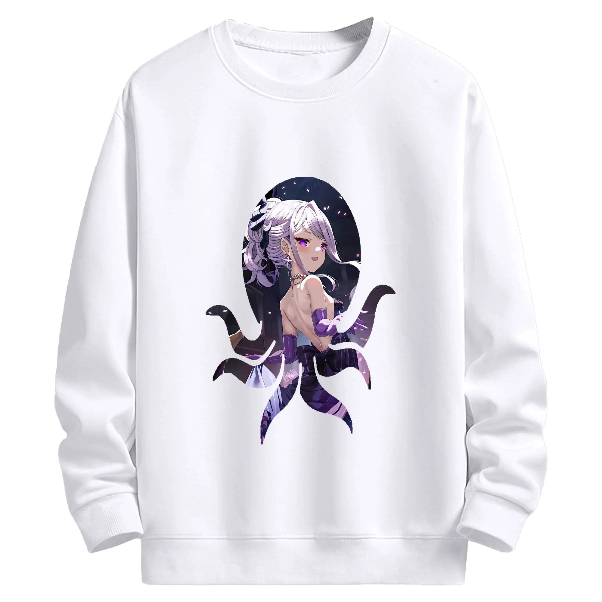 ブルーアーカイブ グッズ 空崎ヒナ - 高品質 クルーネック スウェット ・ コットン59％ ポリエステル41％ ・ ユニセックス 長袖 トレーナー ・ カジュアル デイリー スポーツ 散歩用