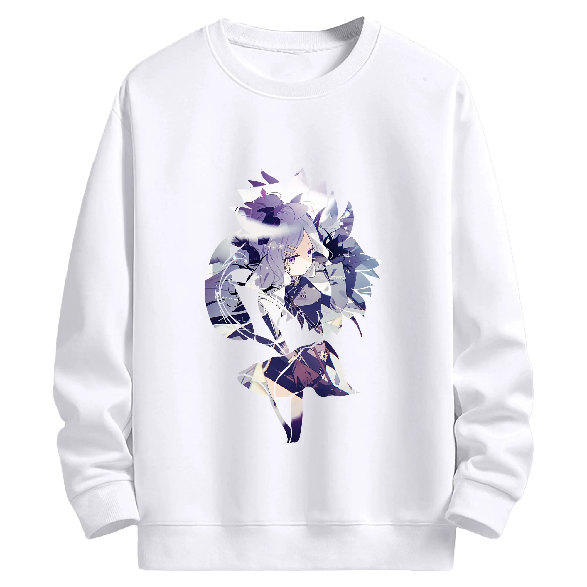 ブルーアーカイブ グッズ 空崎ヒナ - 高品質 クルーネック スウェット ・ コットン59％ ポリエステル41％ ・ ユニセックス 長袖 トレーナー ・ カジュアル デイリー スポーツ 散歩用
